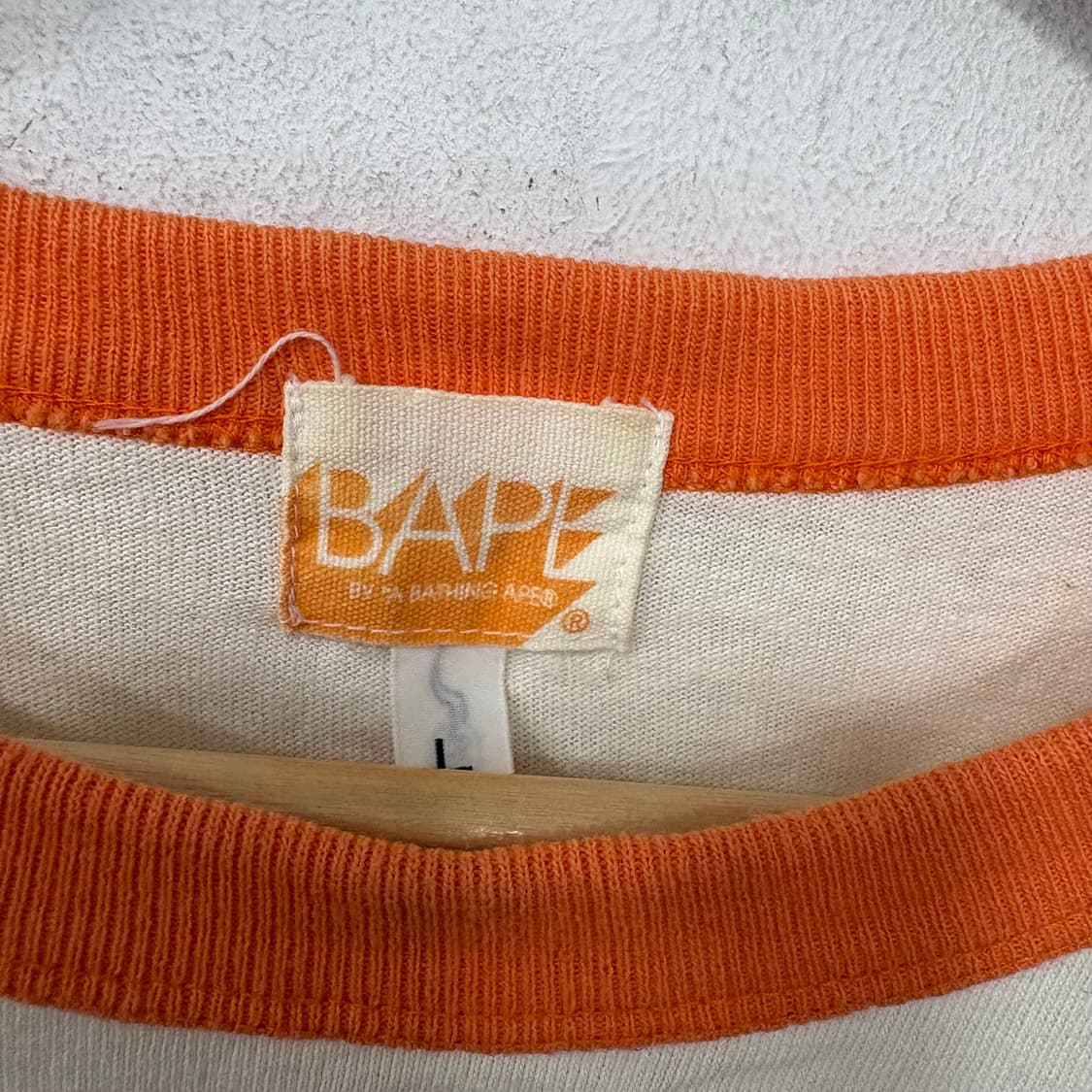 베이프 비지웍스 롱슬리브 티셔츠 상품이미지3