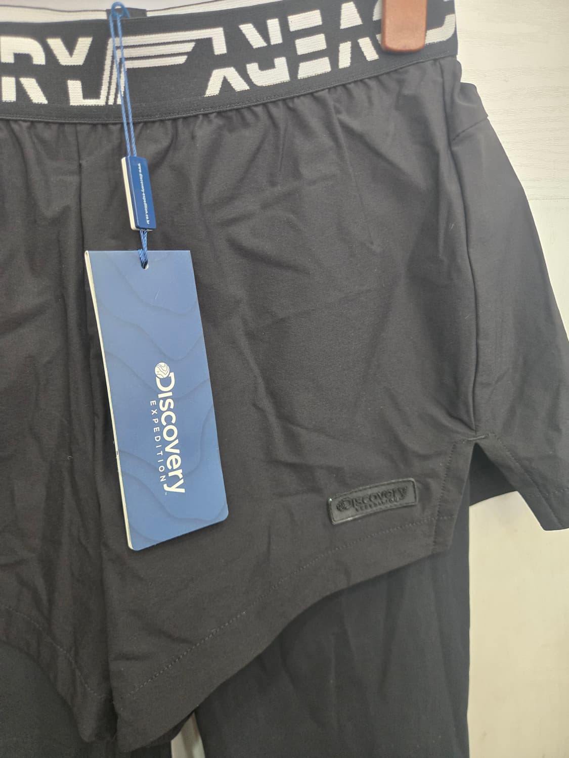 M,95,택있는 새상품) Discovery 디스커버리 레깅스 7부 반바지 상품이미지2