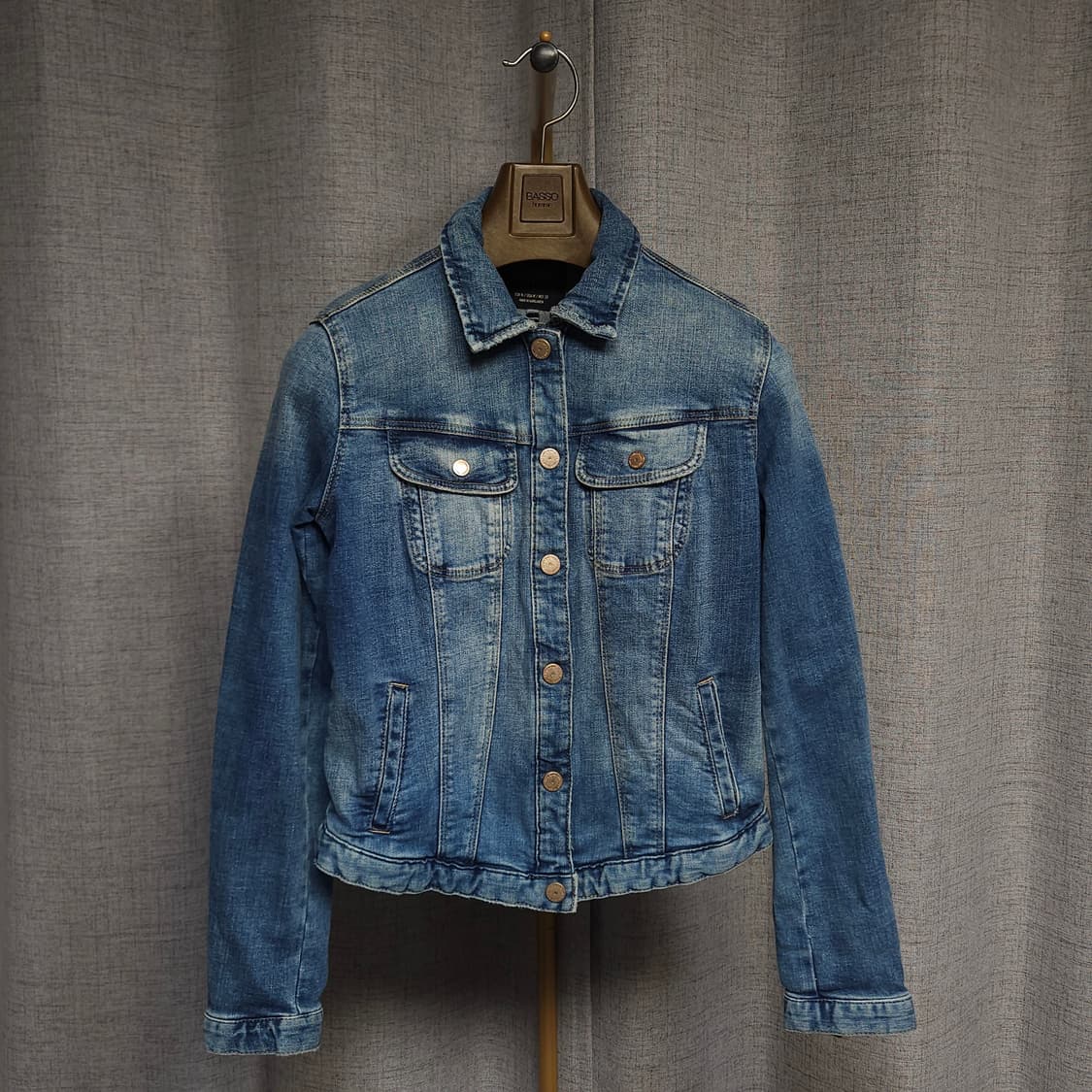 M ) 자라 여성 워싱 청자켓 상품이미지1