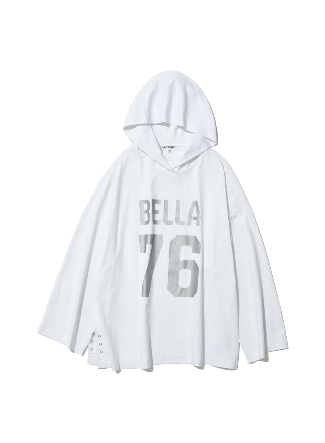 [PARTIMENTO] 파르티멘토 Bella 76 오버사이즈 후드 티셔츠 상품이미지3