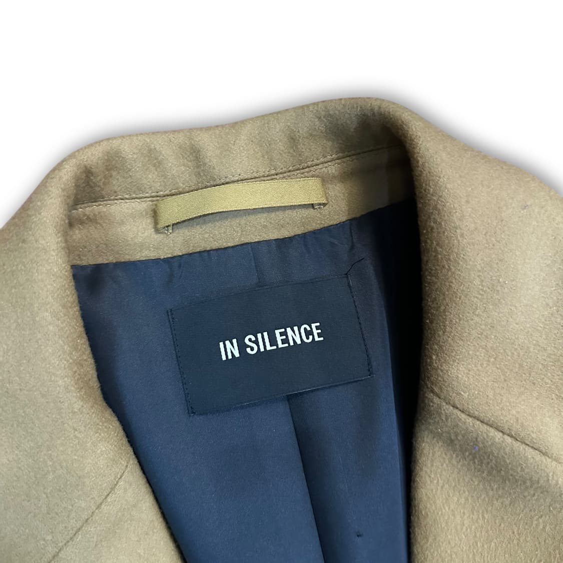 인사일런스 울캐시미어 싱글코트 상품이미지4