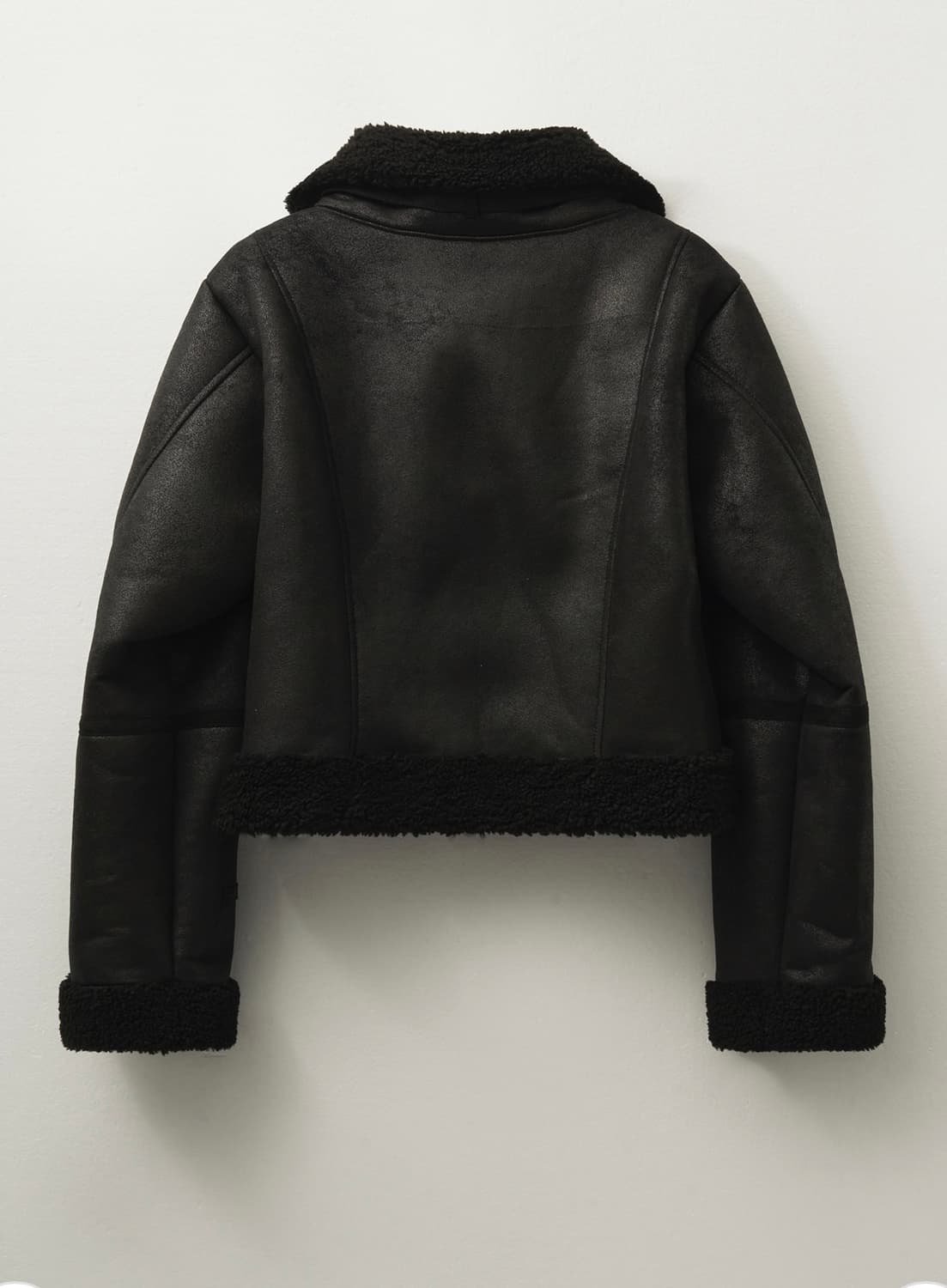 헬레네파리스 피티드 스웨이드 무스탕 판매 상품이미지2