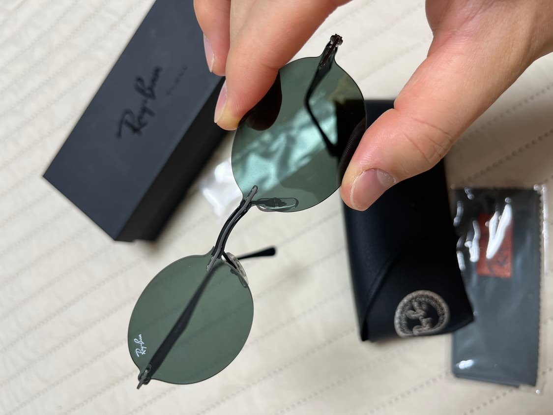 레이밴 ray ban 무테 선글라스 새상품 상품이미지9