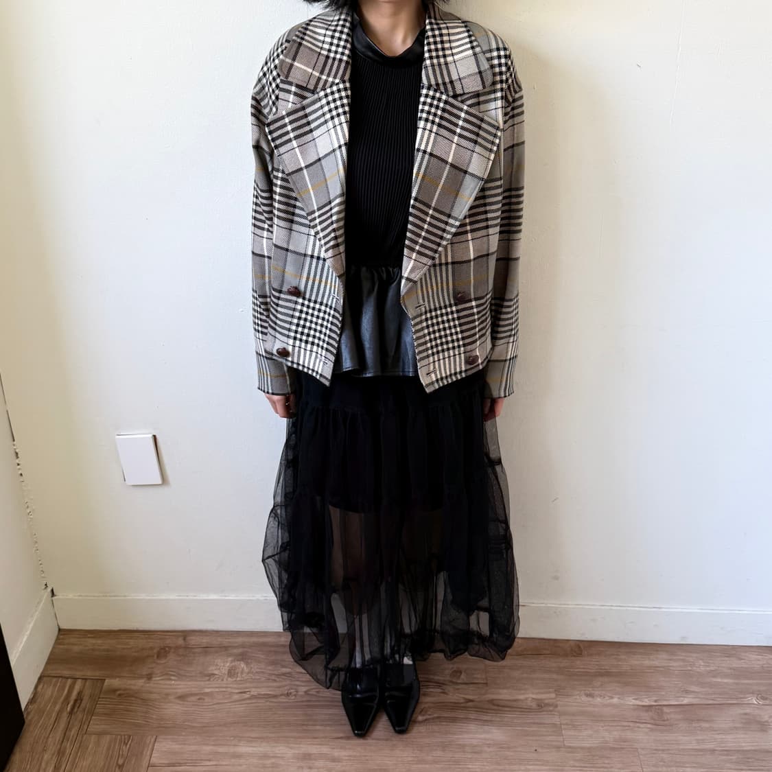 크리스챤 디올 더블 크롭 자켓 상품이미지1