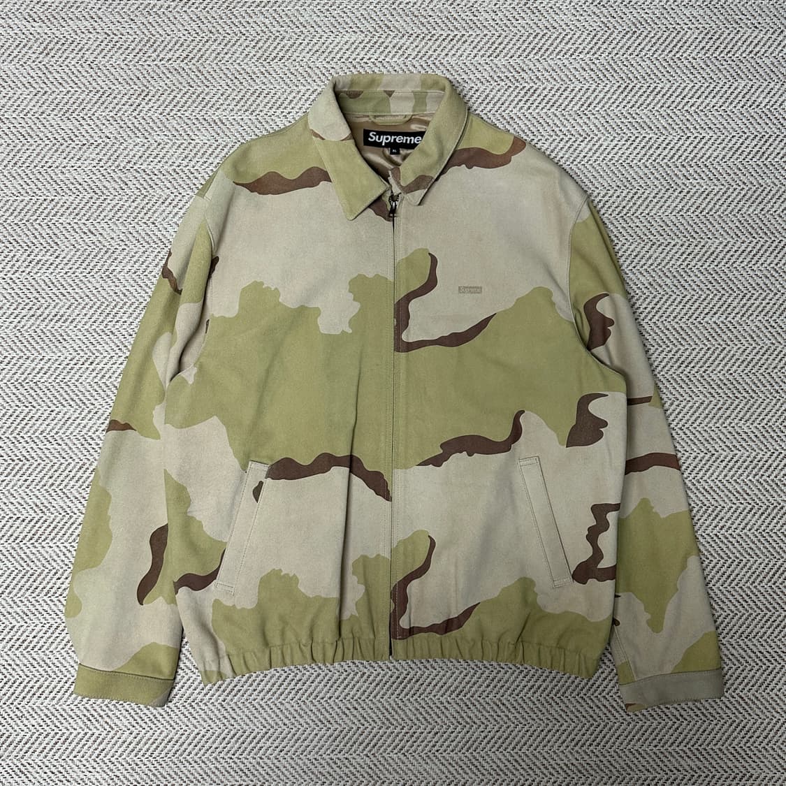 SUPREME suede jacket desert camo 상품이미지1
