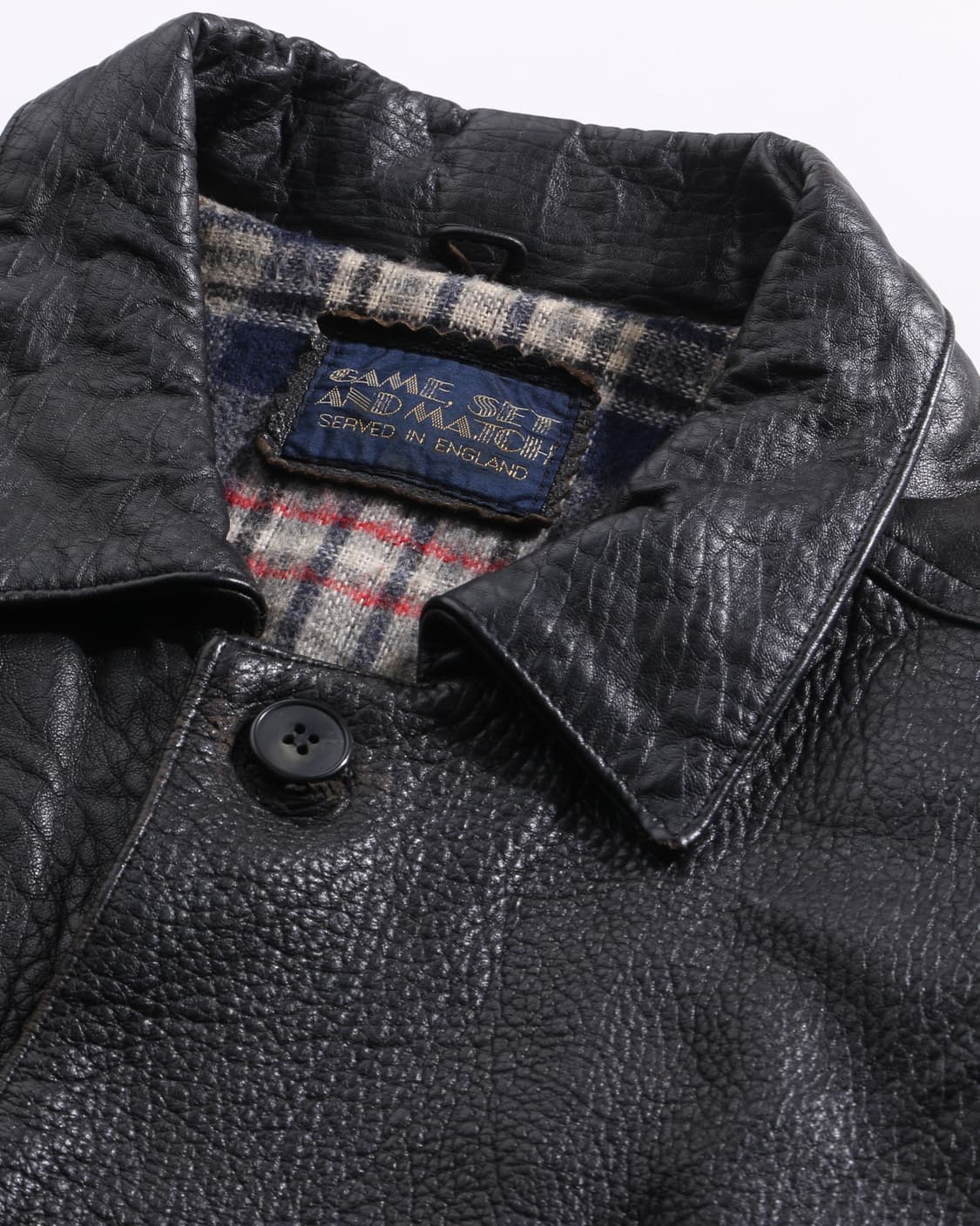 O-0319 Game set and match leather coat 상품이미지4