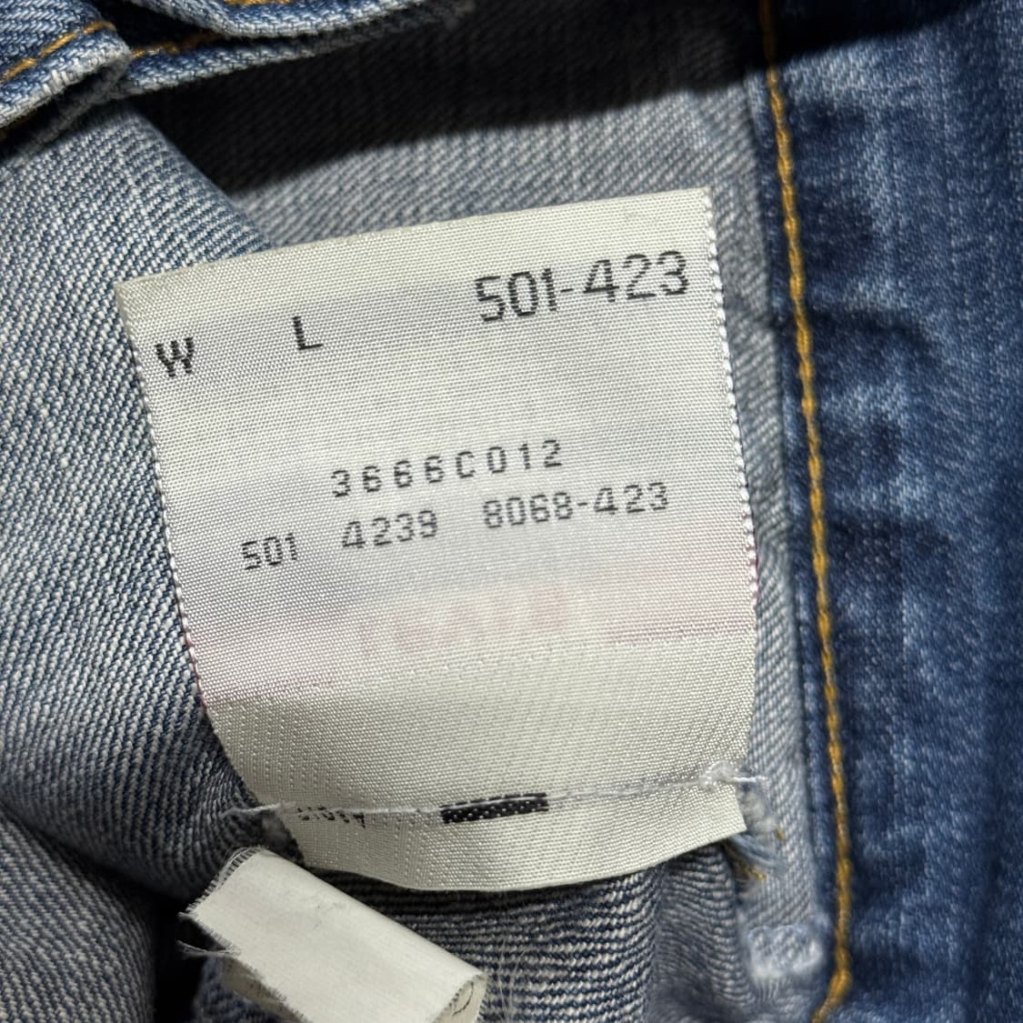 90s 리바이스 오리지널 USA 501 데님 트러커 자켓 상품이미지8