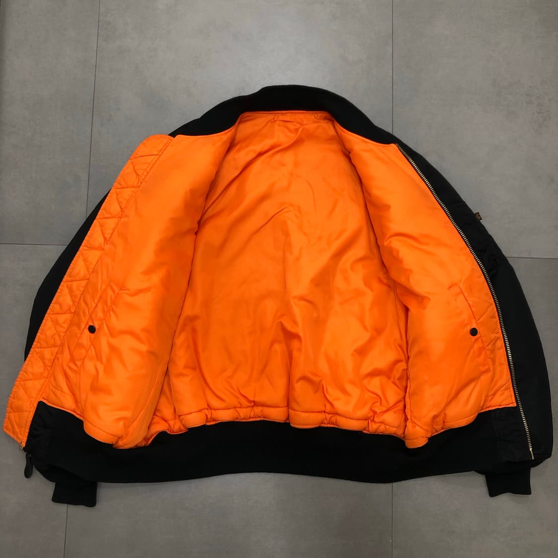 알파인더스트리 ma-1 마원 항공 자켓 플라이트 점퍼 2XL 상품이미지4