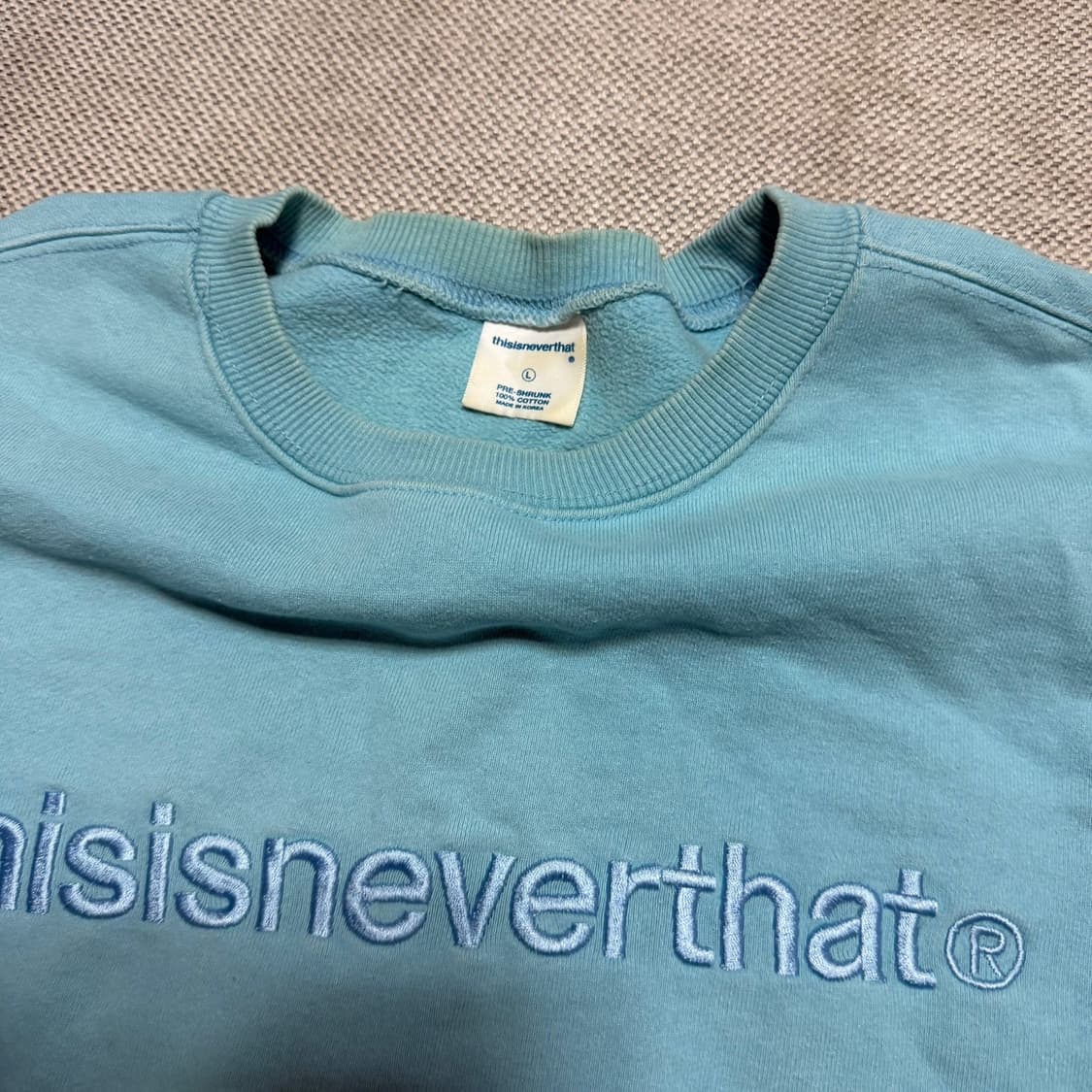 디스이즈네버댓 맨투맨 상품이미지2