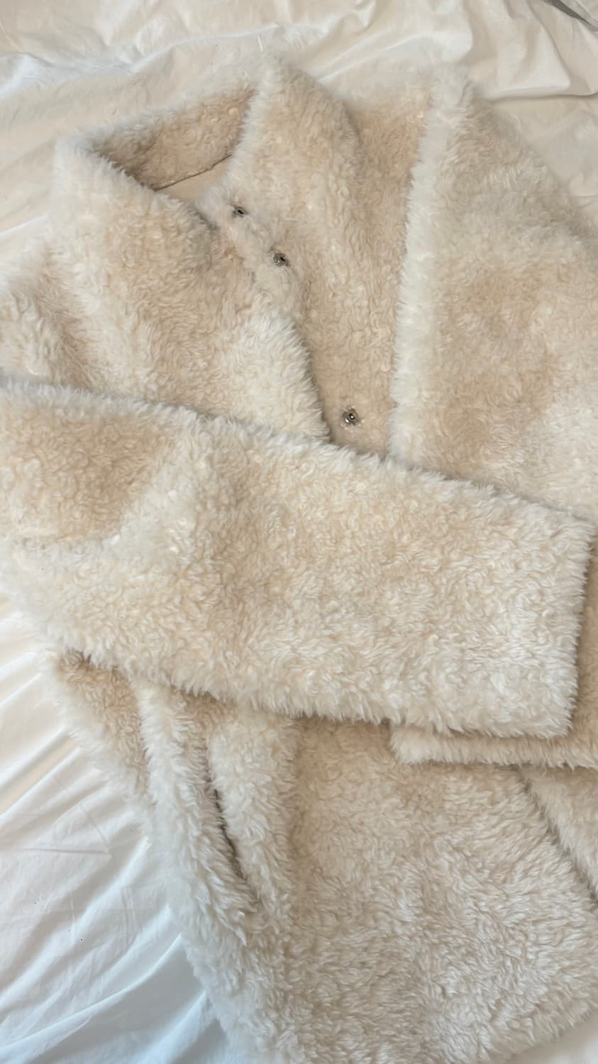 제니오 밤비 시어링 퍼 자켓 상품이미지4