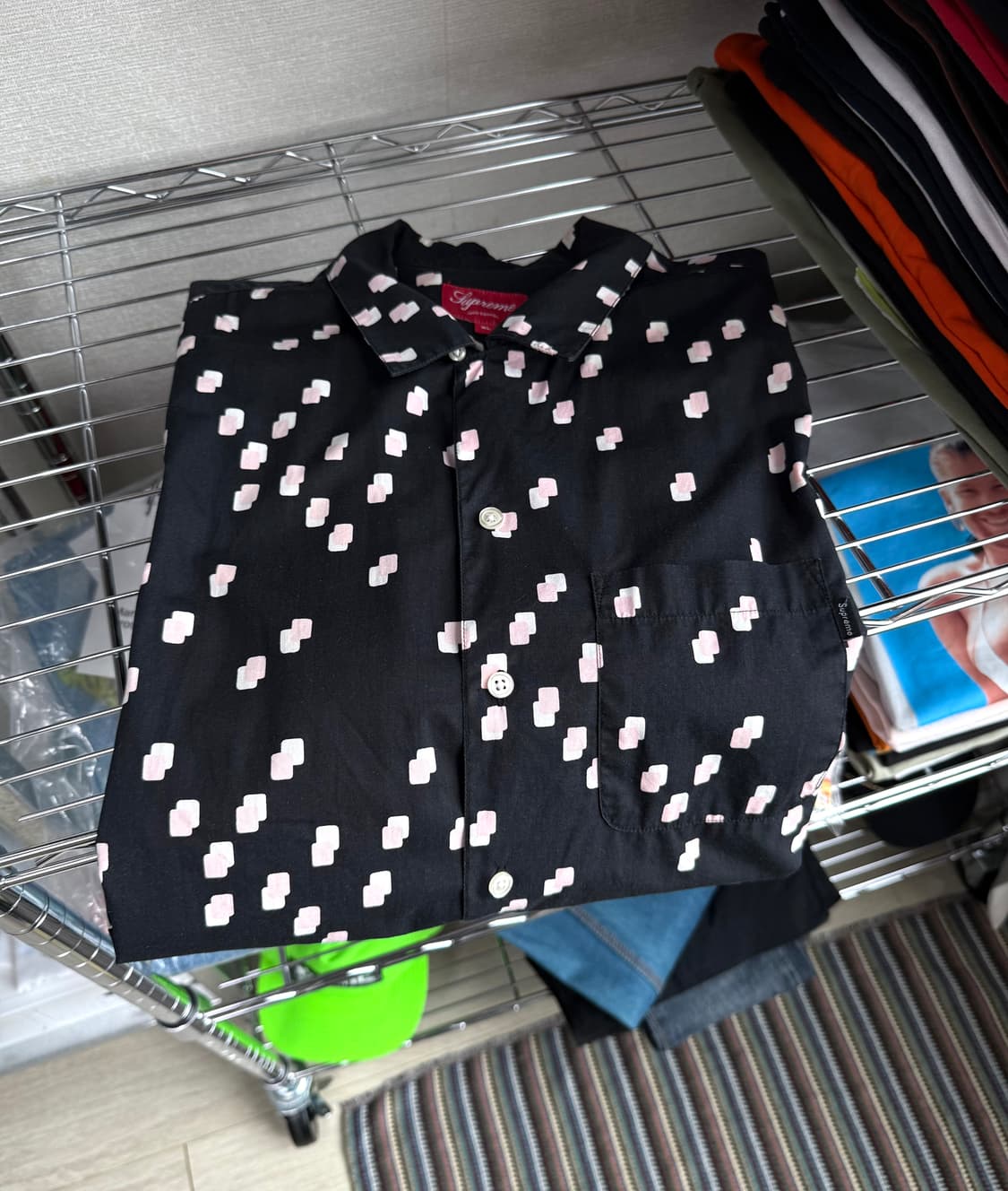 13ss 슈프림 스퀘어 셔츠 상품이미지2