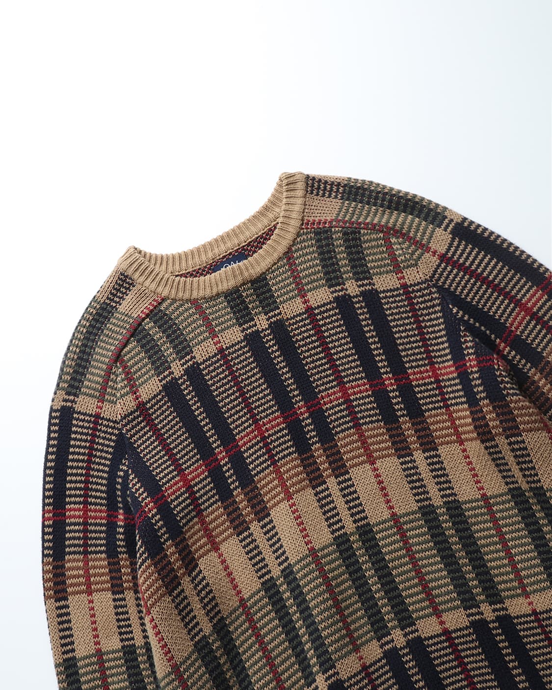 노아 NOAH Check Knit Sweater 상품이미지3