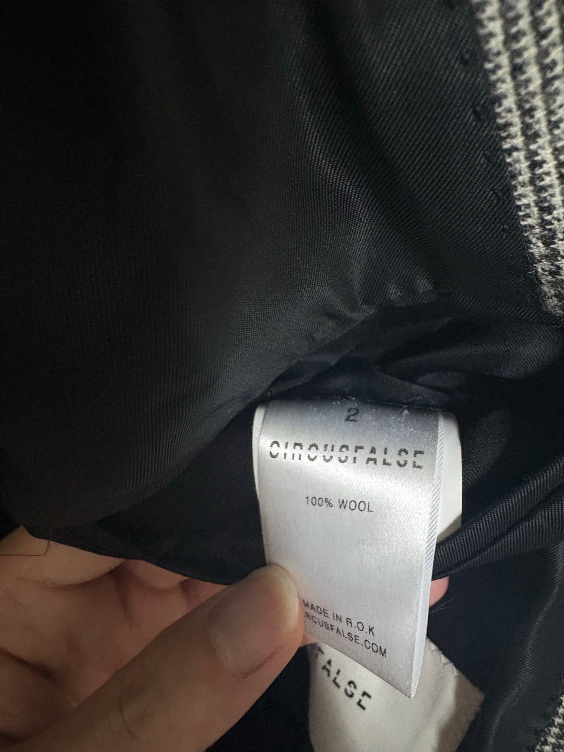 써커스펄스 글랜체크 자켓 상품이미지6