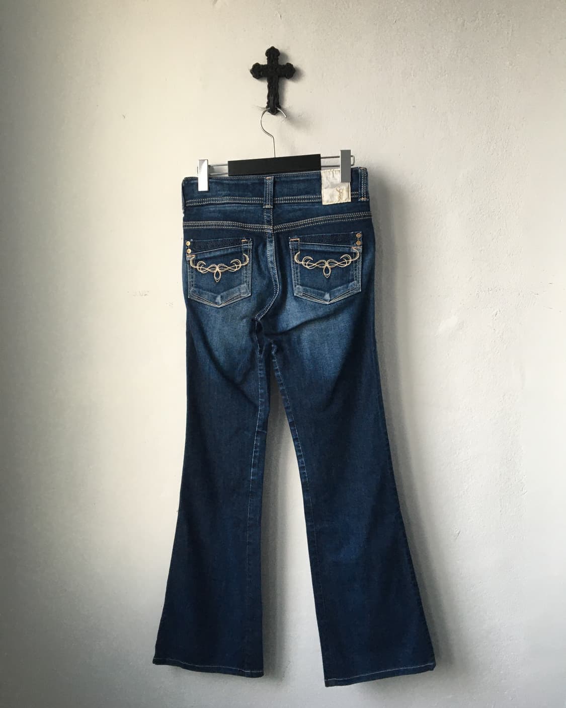 Back pocket point denim pants 상품이미지2
