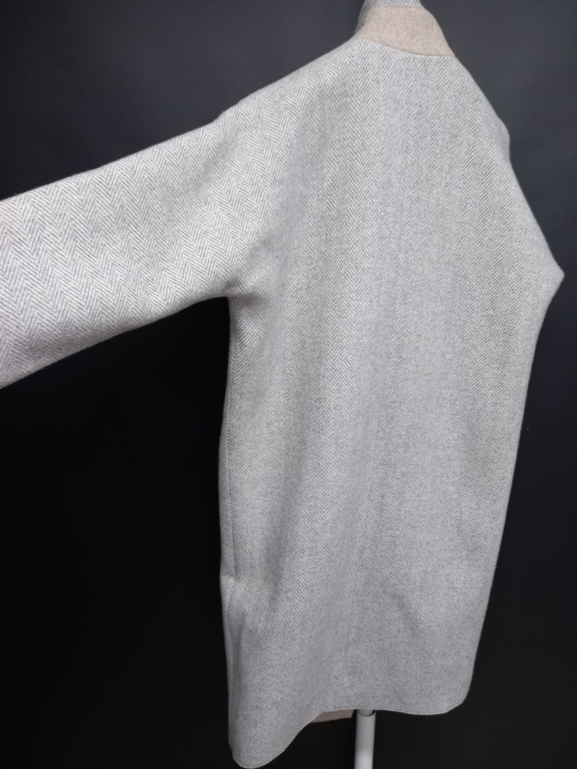 미샤 MICHAA 추동 캐시미어블랜 롱 코트 55.44 상품이미지7