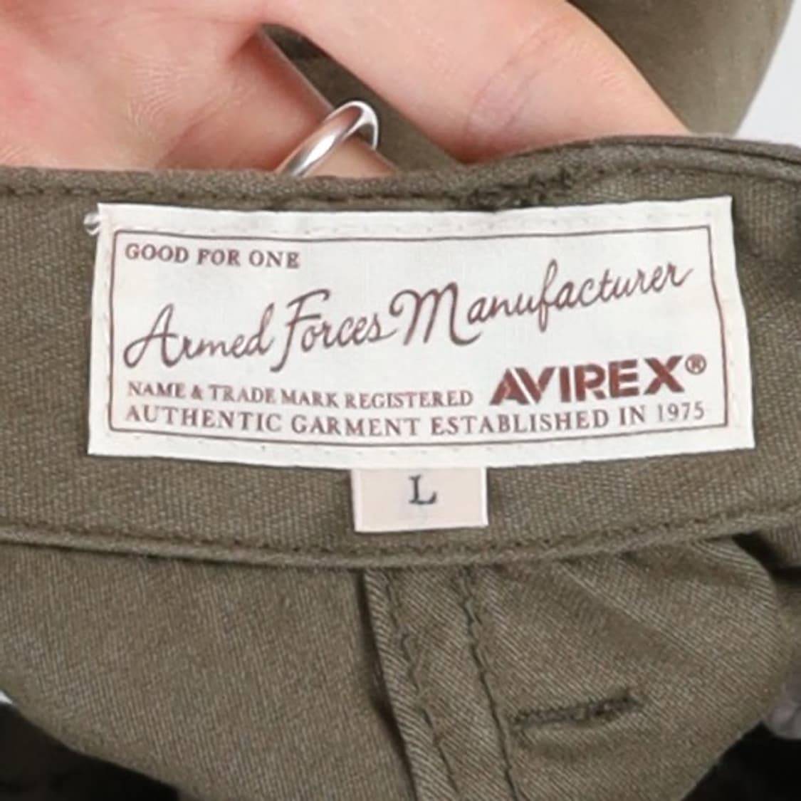 Avirex WEB & DEPOT M-65 Fatigue Shorts 상품이미지8