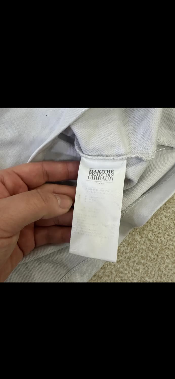 마리떼 프랑소와 저버 흰색 반팔 티셔츠 상품이미지4