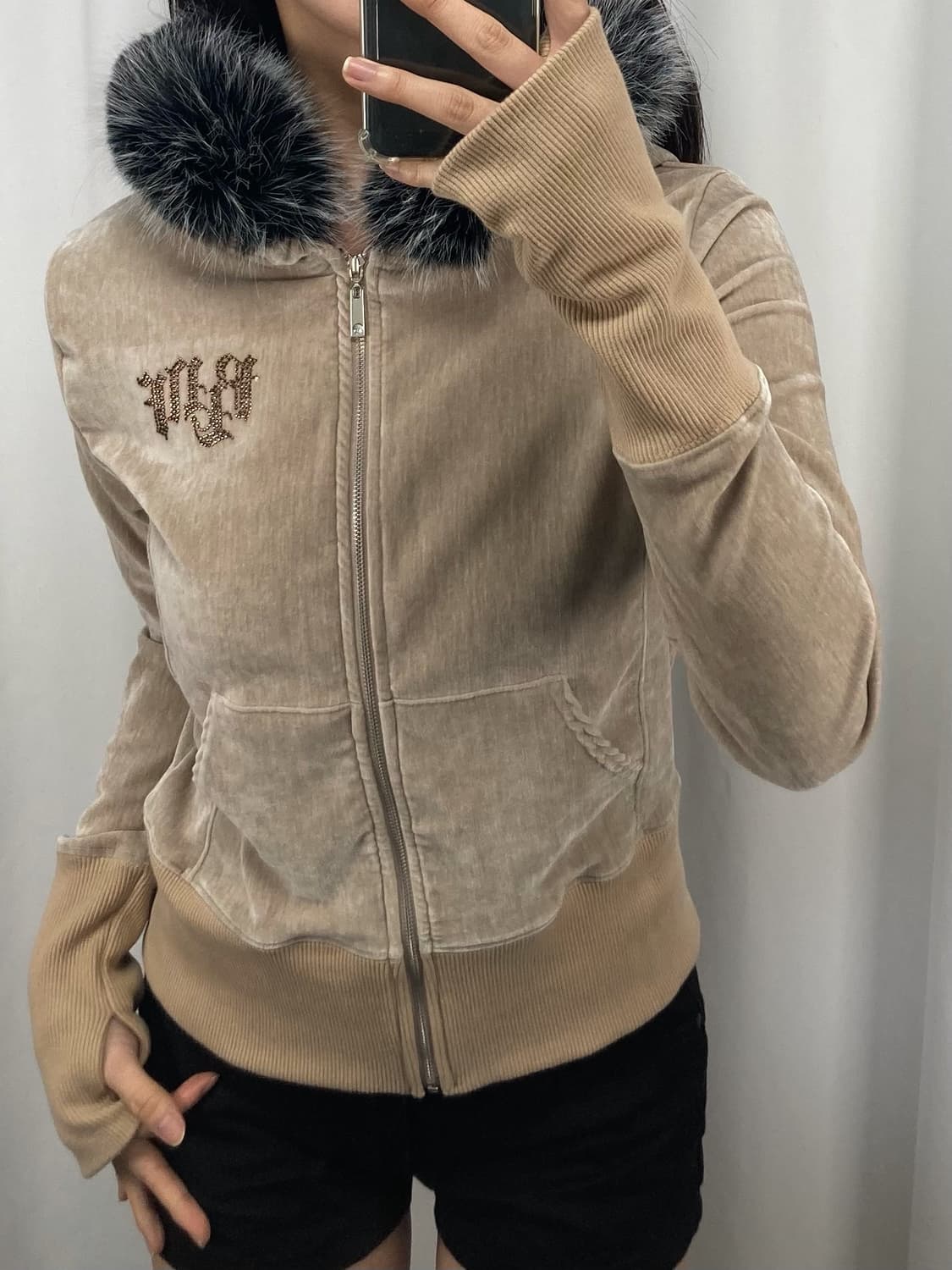 플리즈노팔로우 마리퍼 후드집업 상품이미지2