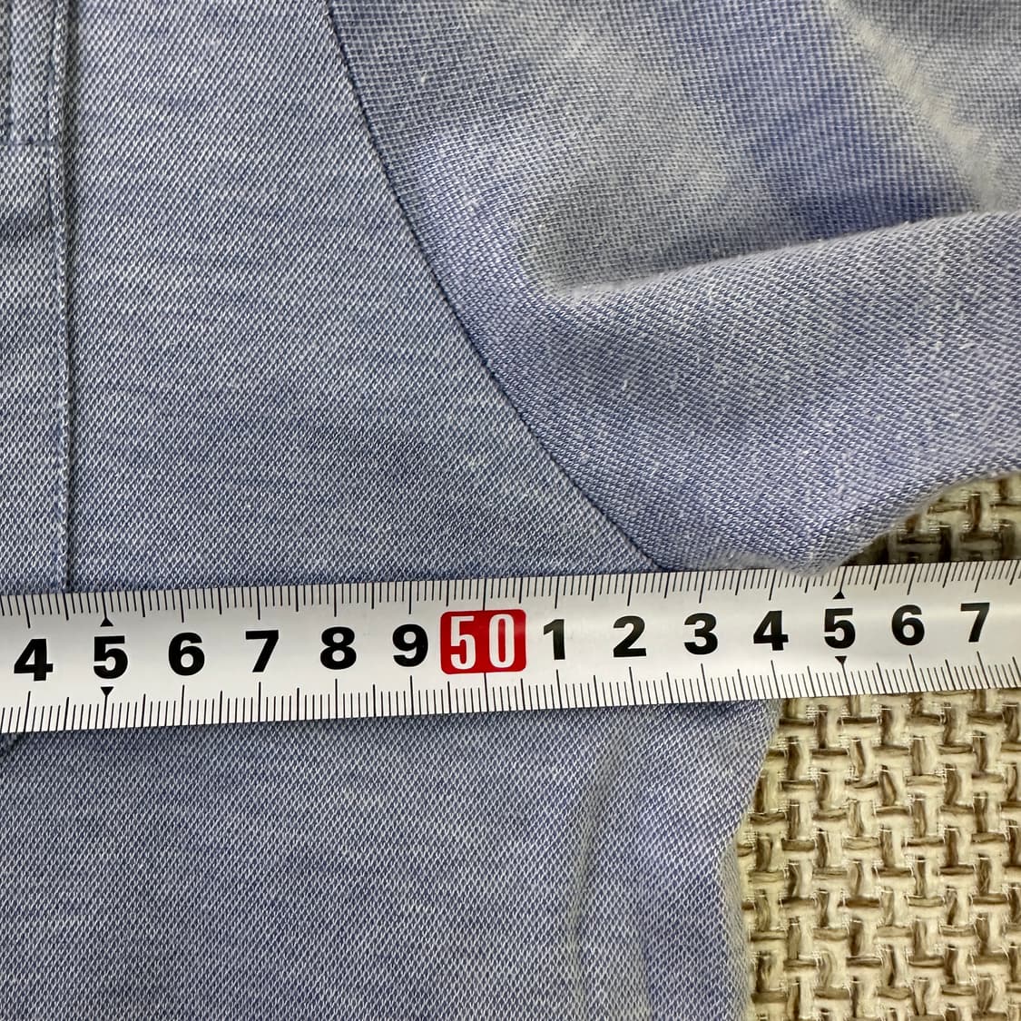 105 닥스 체크 배색 반팔 카라티 0401D 상품이미지5