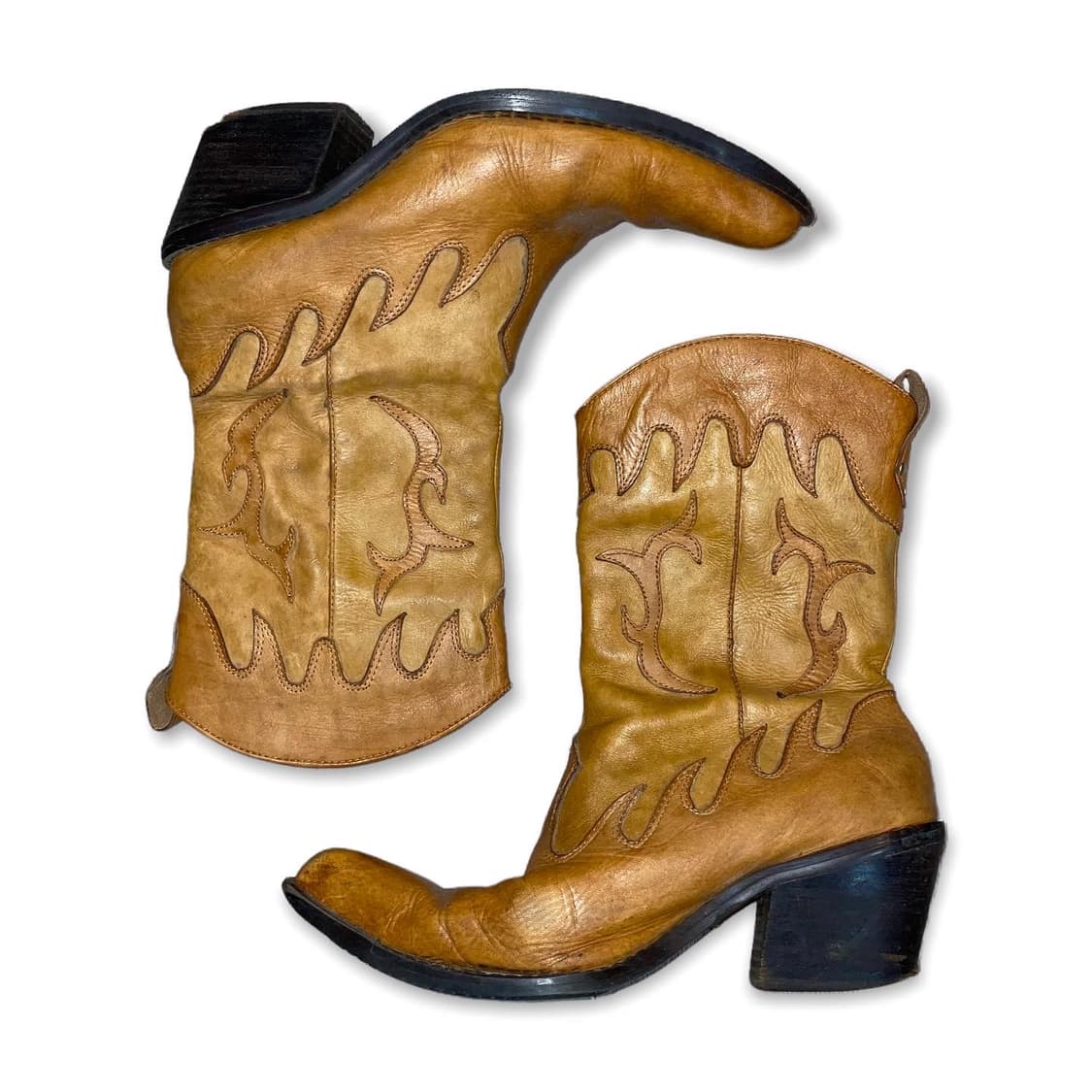 Women's Vintage Western Boots 후루츠패밀리