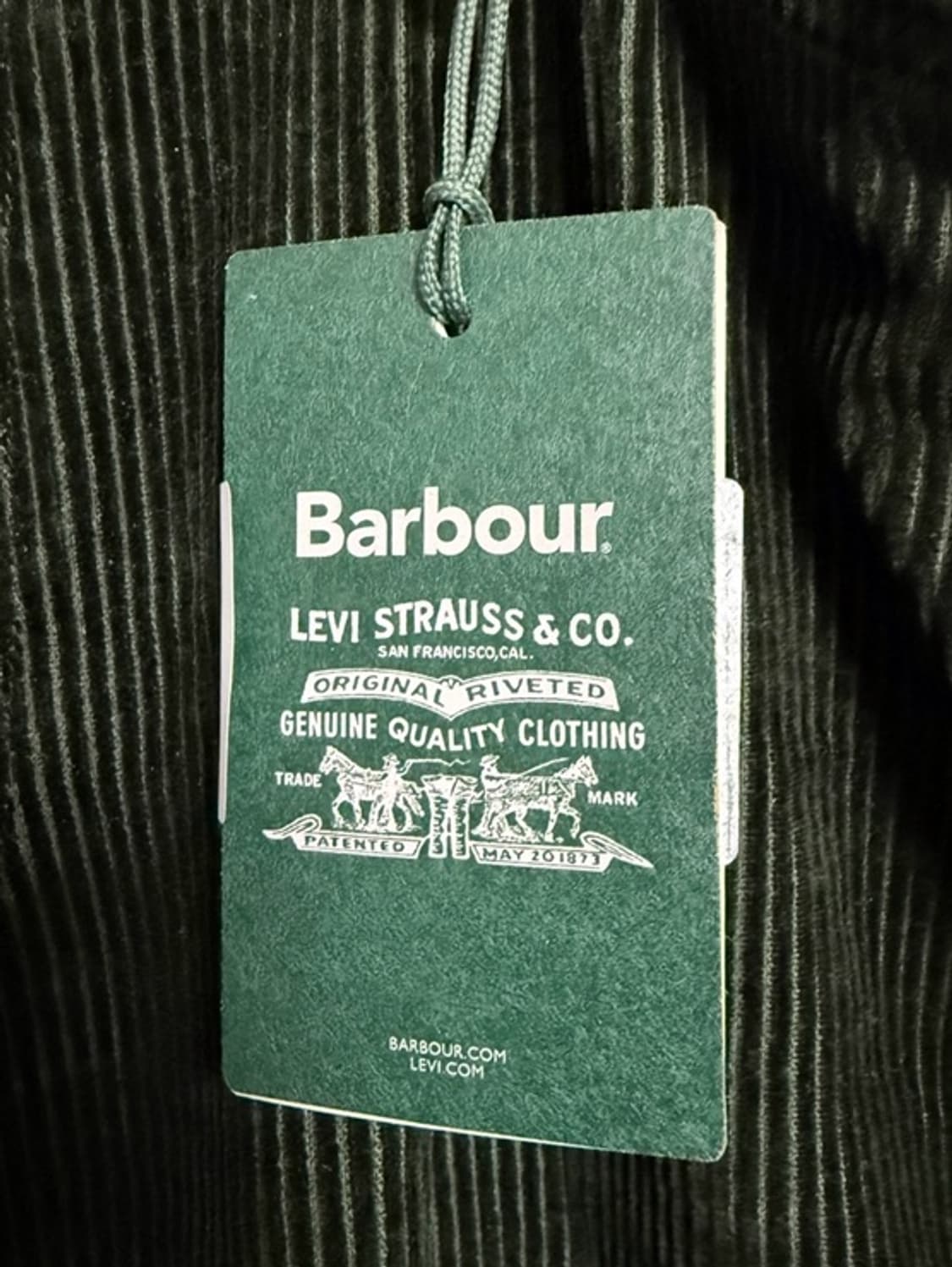 리바이스X바버 578 플리츠 로신 코드 판매합니다. [34] 상품이미지3