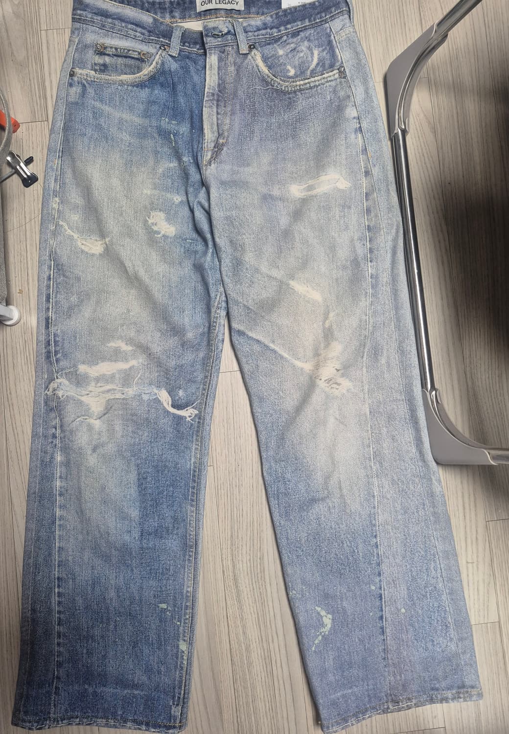 아워레가시 써드컷 디지털 데님 프린트 30사이즈 상품이미지1