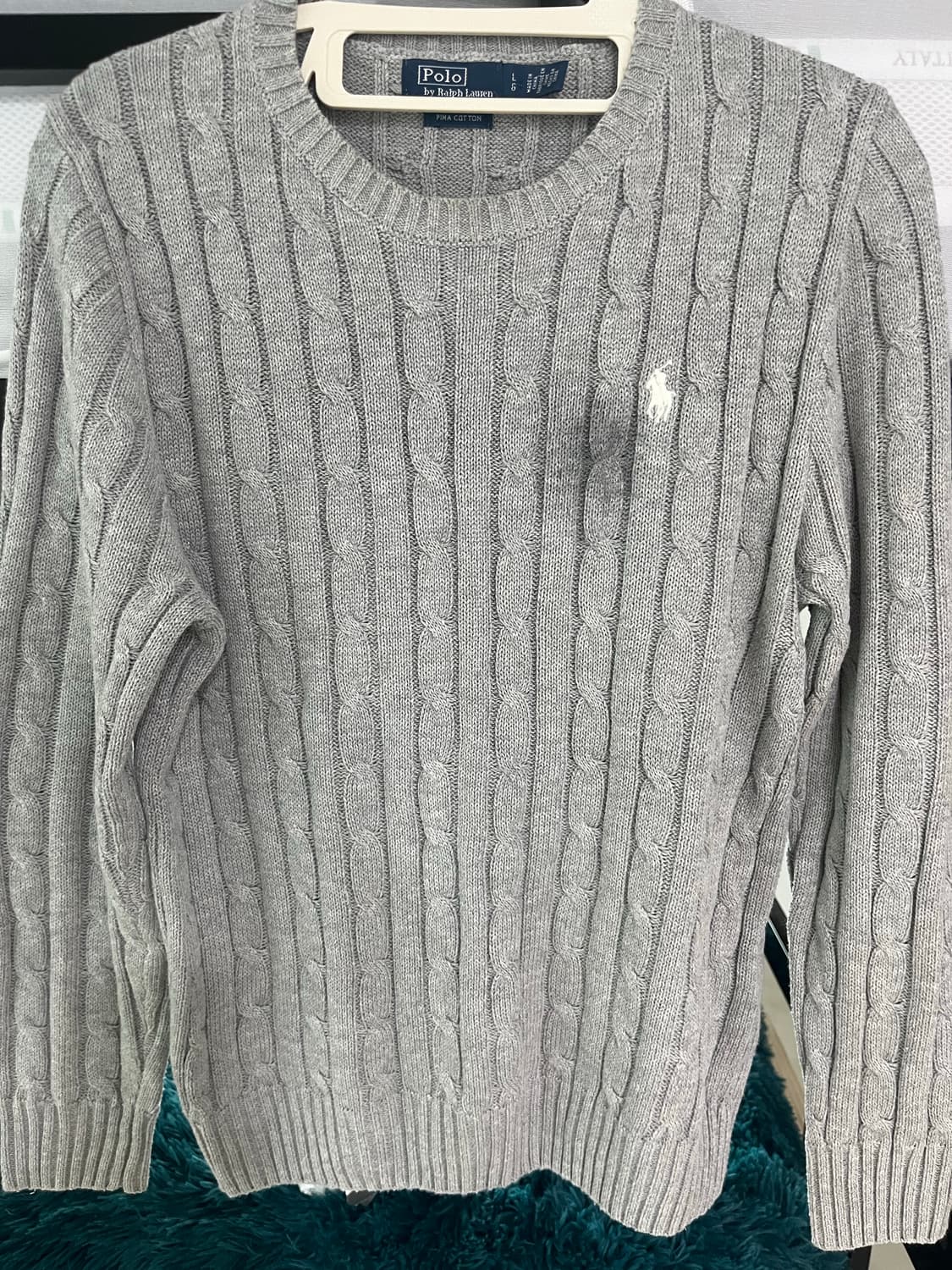 랄프로렌 폴로 니트(그레이) 상품이미지2