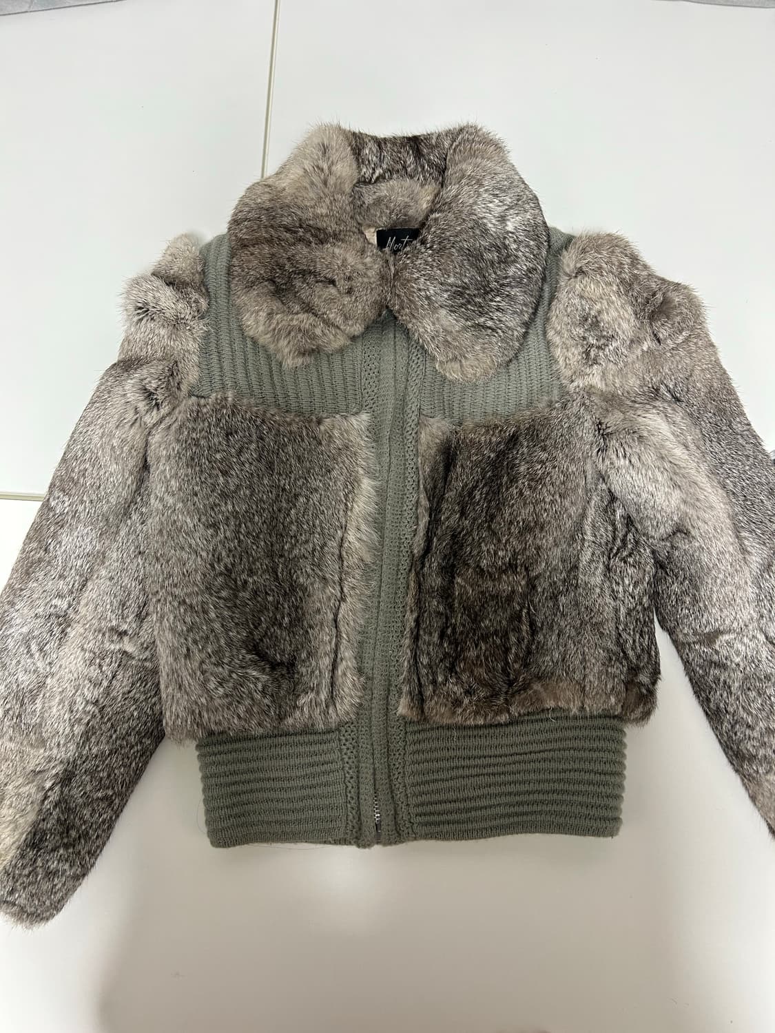 빈티지 토끼털 퍼자켓 상품이미지1