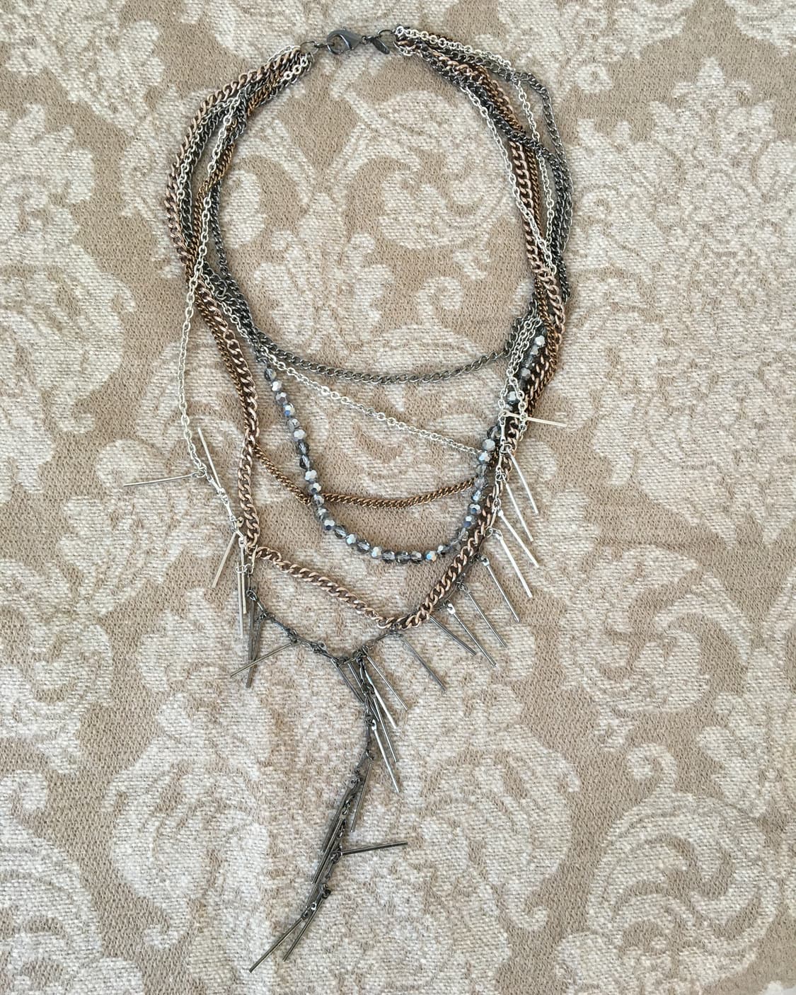 chain layered necklace 상품이미지1
