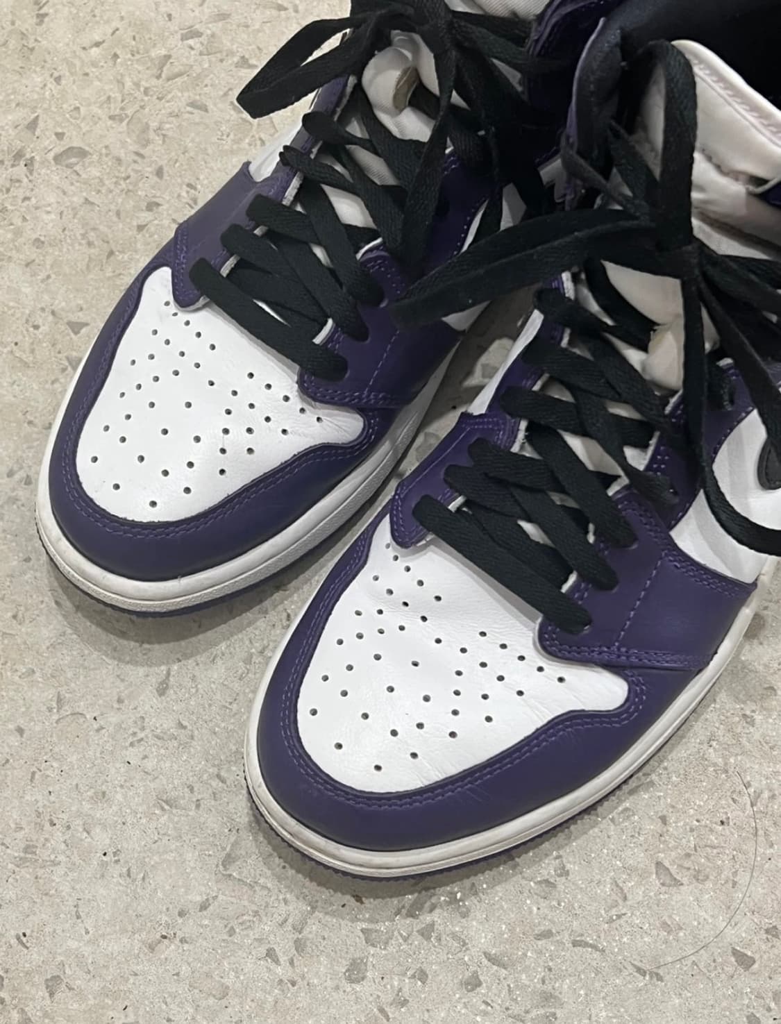 조던1 레트로 하이 OG 코트퍼플 275 상품이미지7