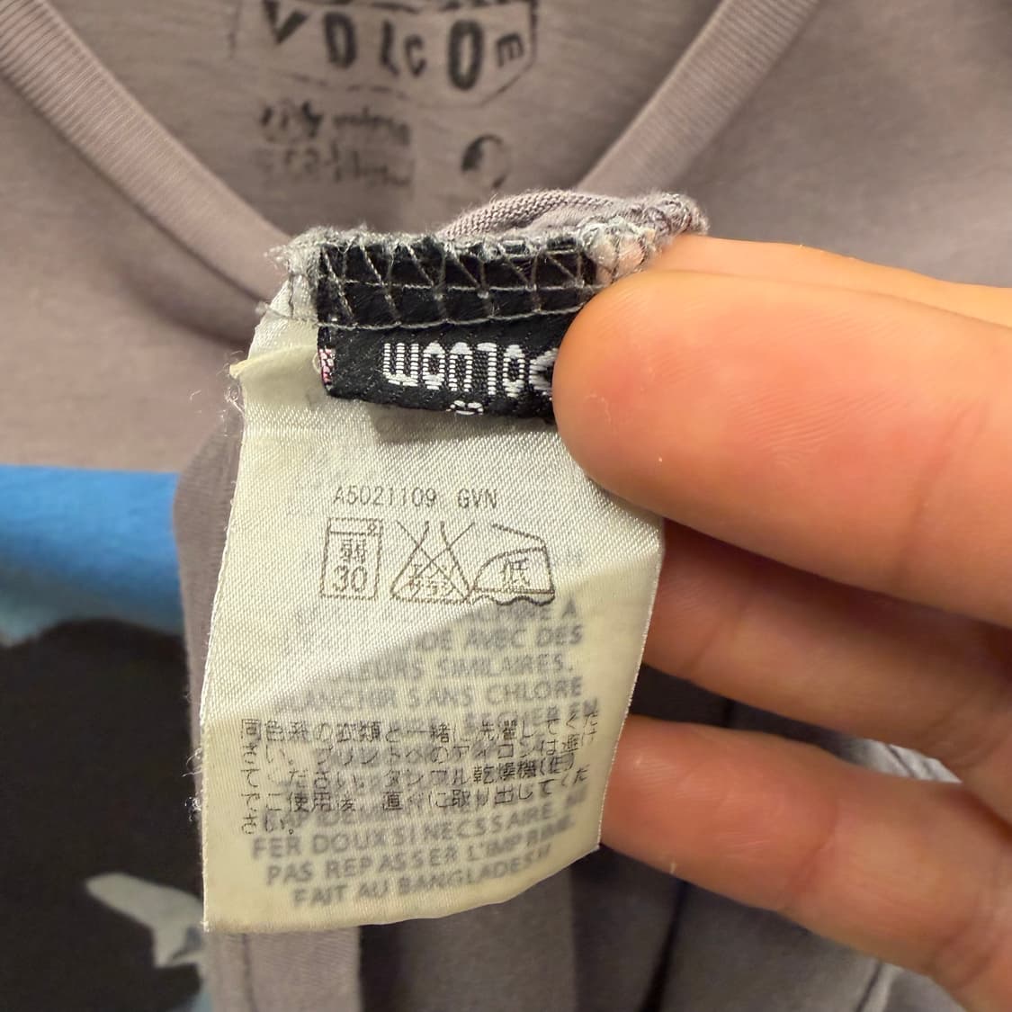 00s Volcom 볼컴 에트르타 절벽 그래픽 빈티지 반팔 티셔츠 M 상품이미지9