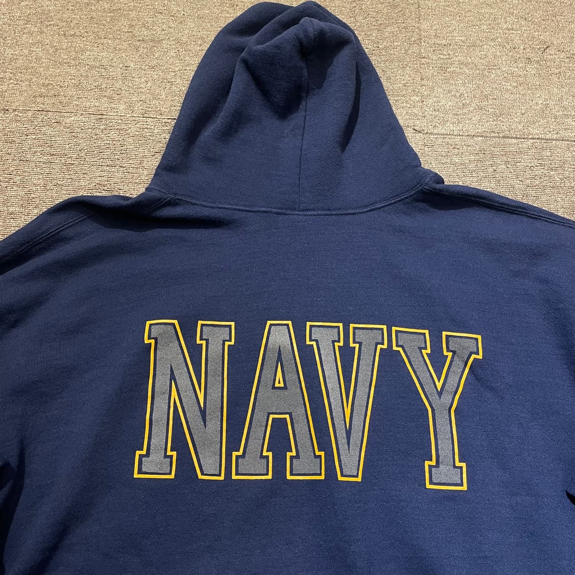 (2XL) USA Soffe NAVY 밀리터리 미해군 후드티  상품이미지5