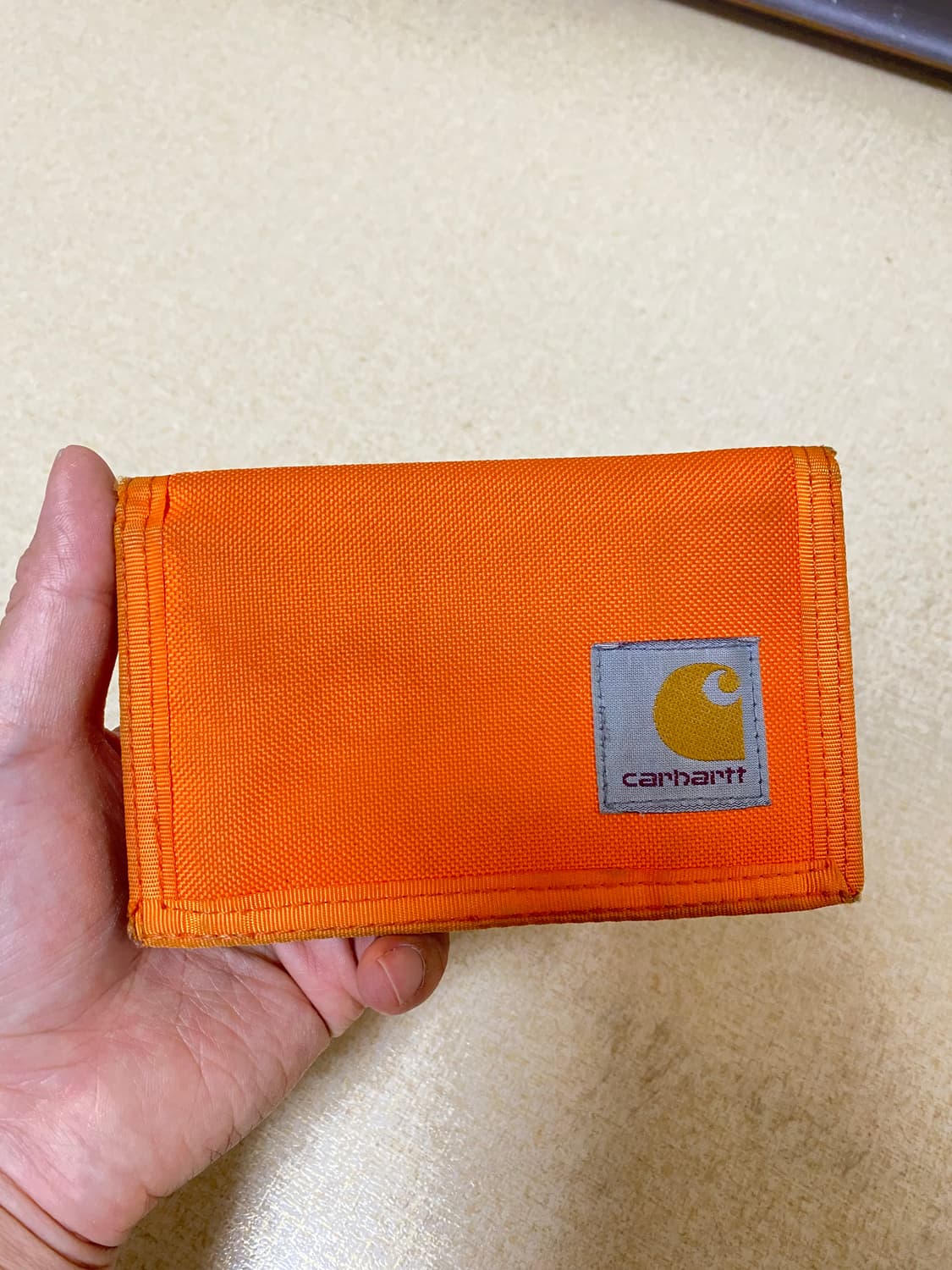 칼하트 오렌지 3단 지갑 상품이미지1