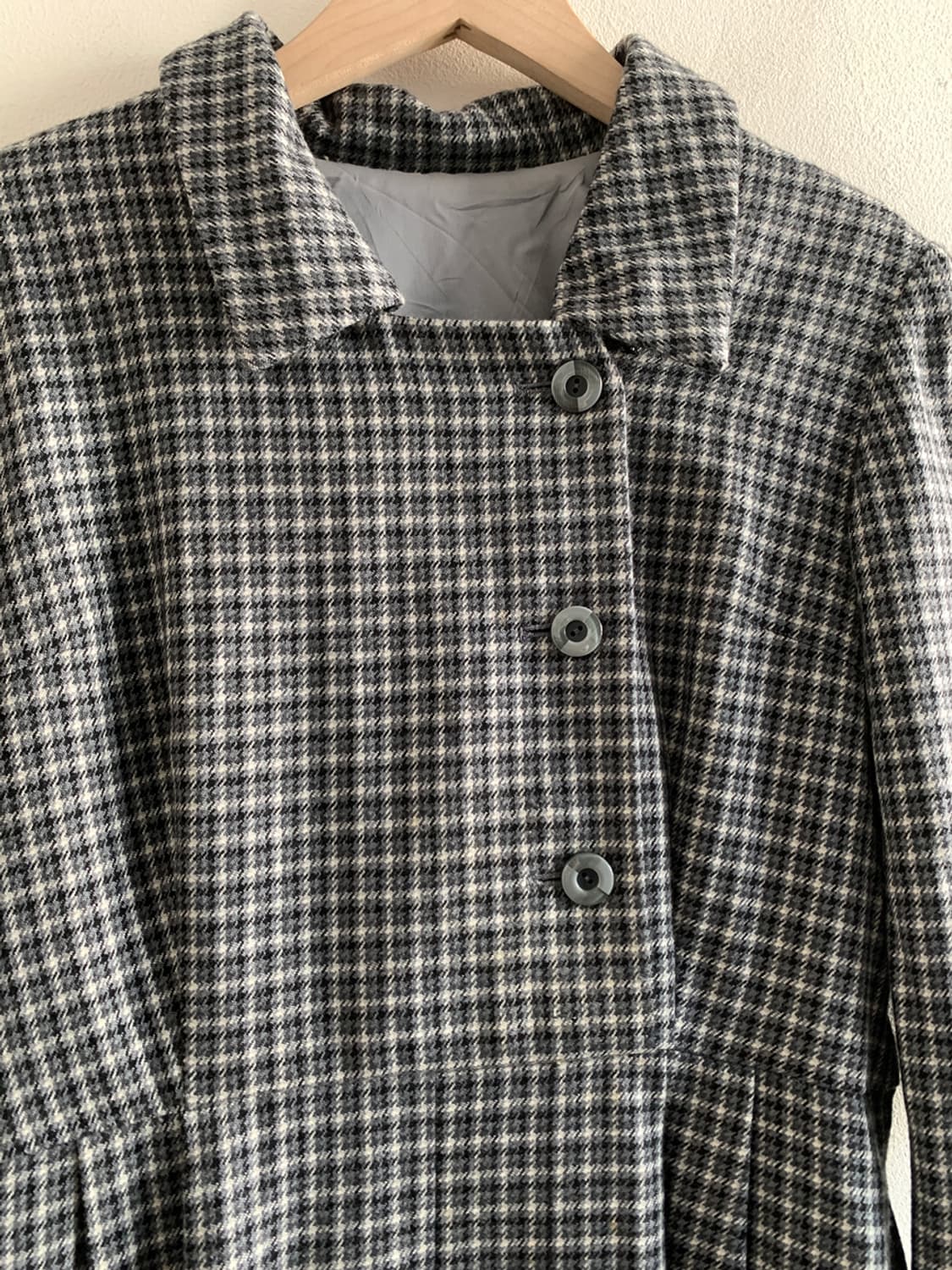 Classic check belted dress 상품이미지4