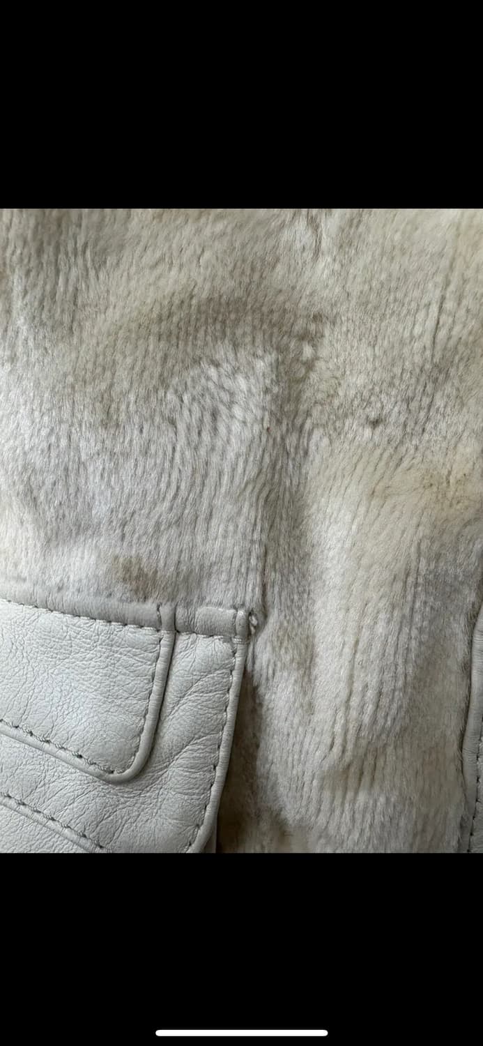 베네통 퍼 가죽디테일 자켓 H1789 상품이미지6