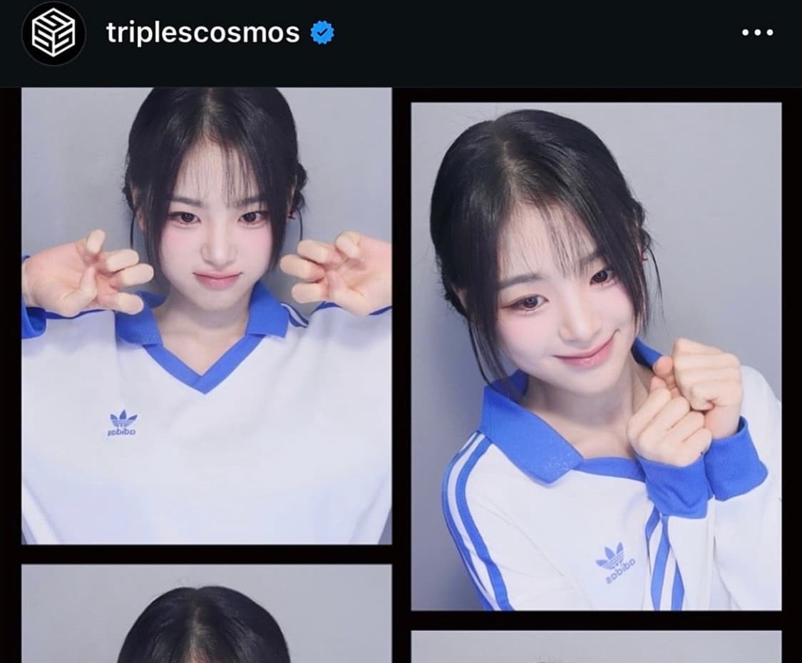 아디다스 삼선 사틴 롱슬리브 티셔츠 (S) 상품이미지2