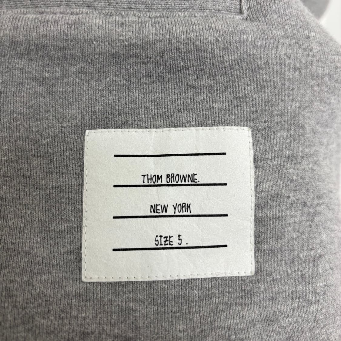 [5]톰브라운 사선완장 코튼 가디건 상품이미지4