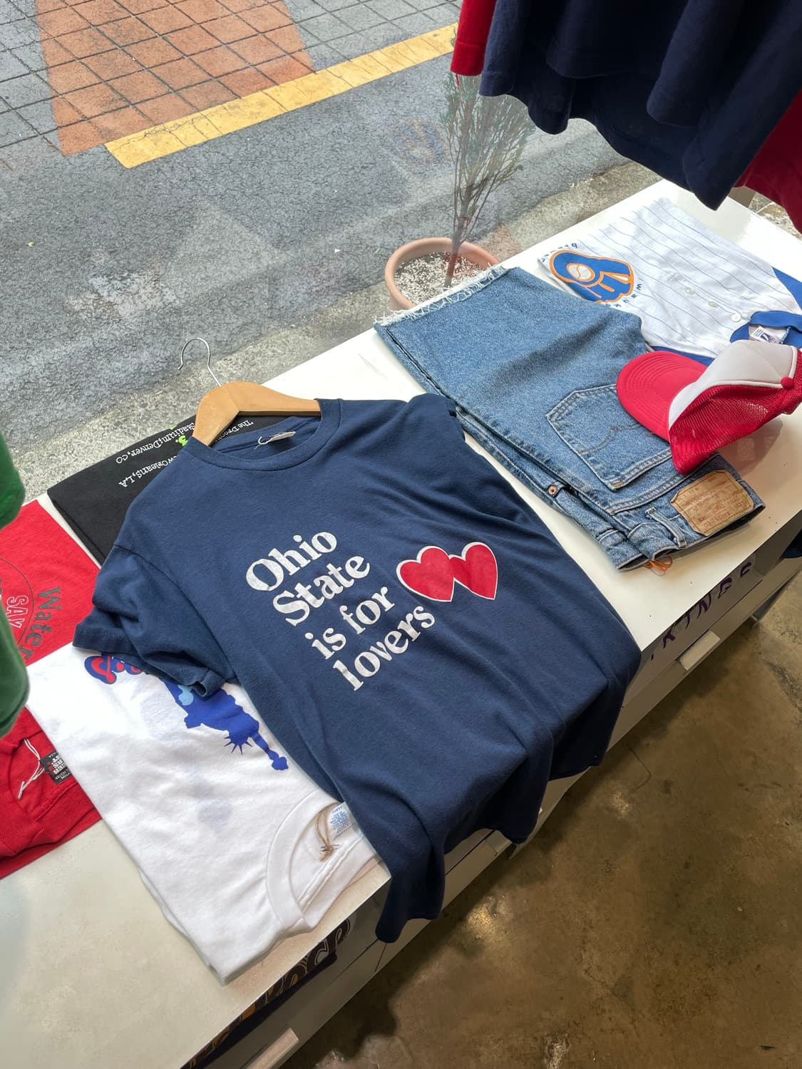 80s USA “Ohio is for Lovers❤️” T-shirts  상품이미지7