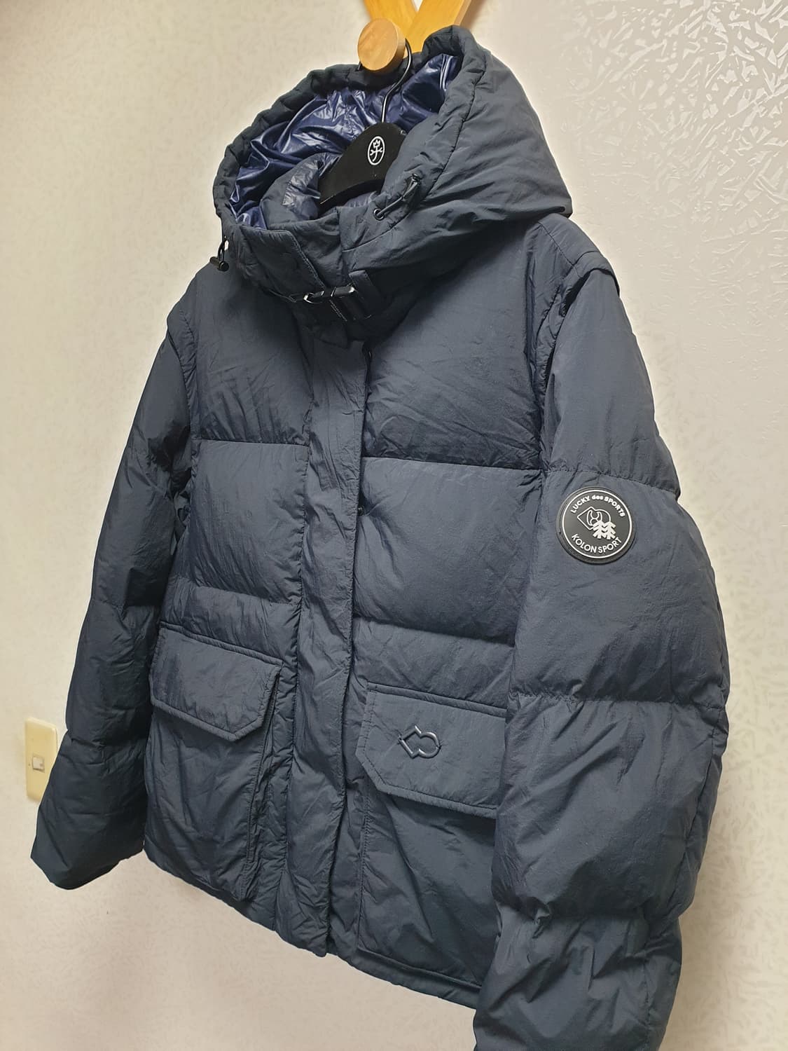 [66/22년/조끼겸용] 럭키슈에뜨 구스 푸퍼패딩 상품이미지2