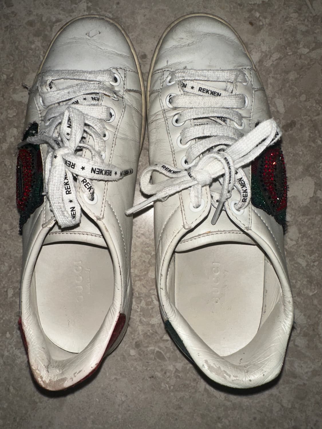 (정품) 구찌 빈티지 스터드 큐빅 디테일 운동화 갸루오네갸루 아쉬ash 상품이미지7