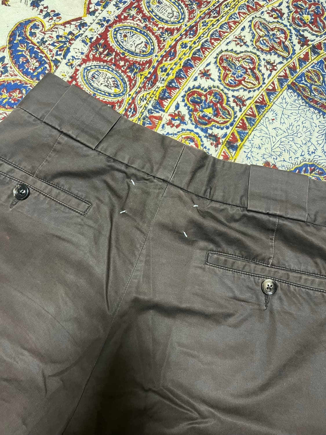 마르지엘라 맥퀸팬츠 44 브라운 상품이미지1