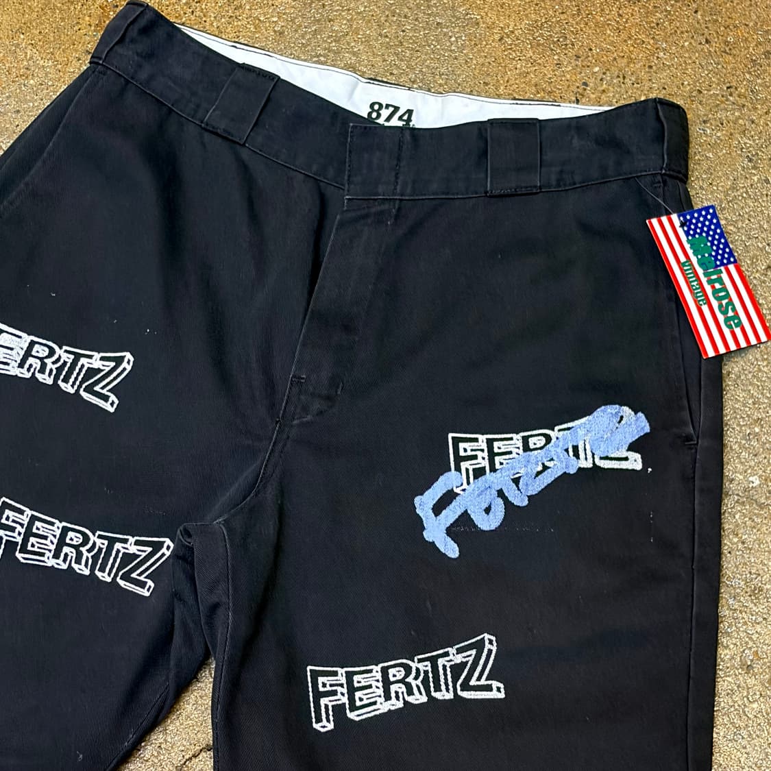 빈티지 디키즈 874 FERTZ 일본판 워크팬츠 상품이미지4