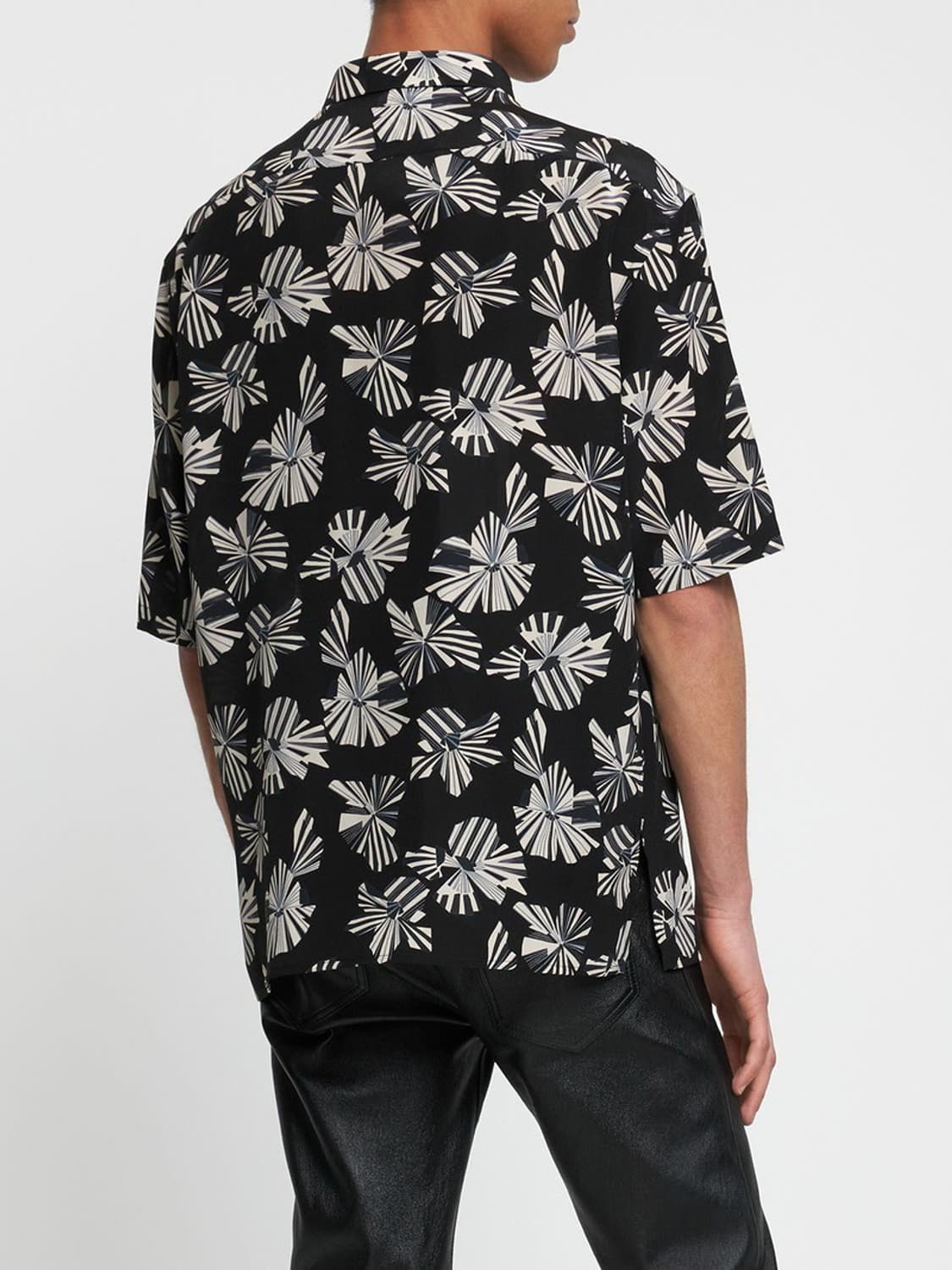 [BTS 정국님 착용] 생로랑 22ss 오리가미 실크 셔츠 상품이미지2