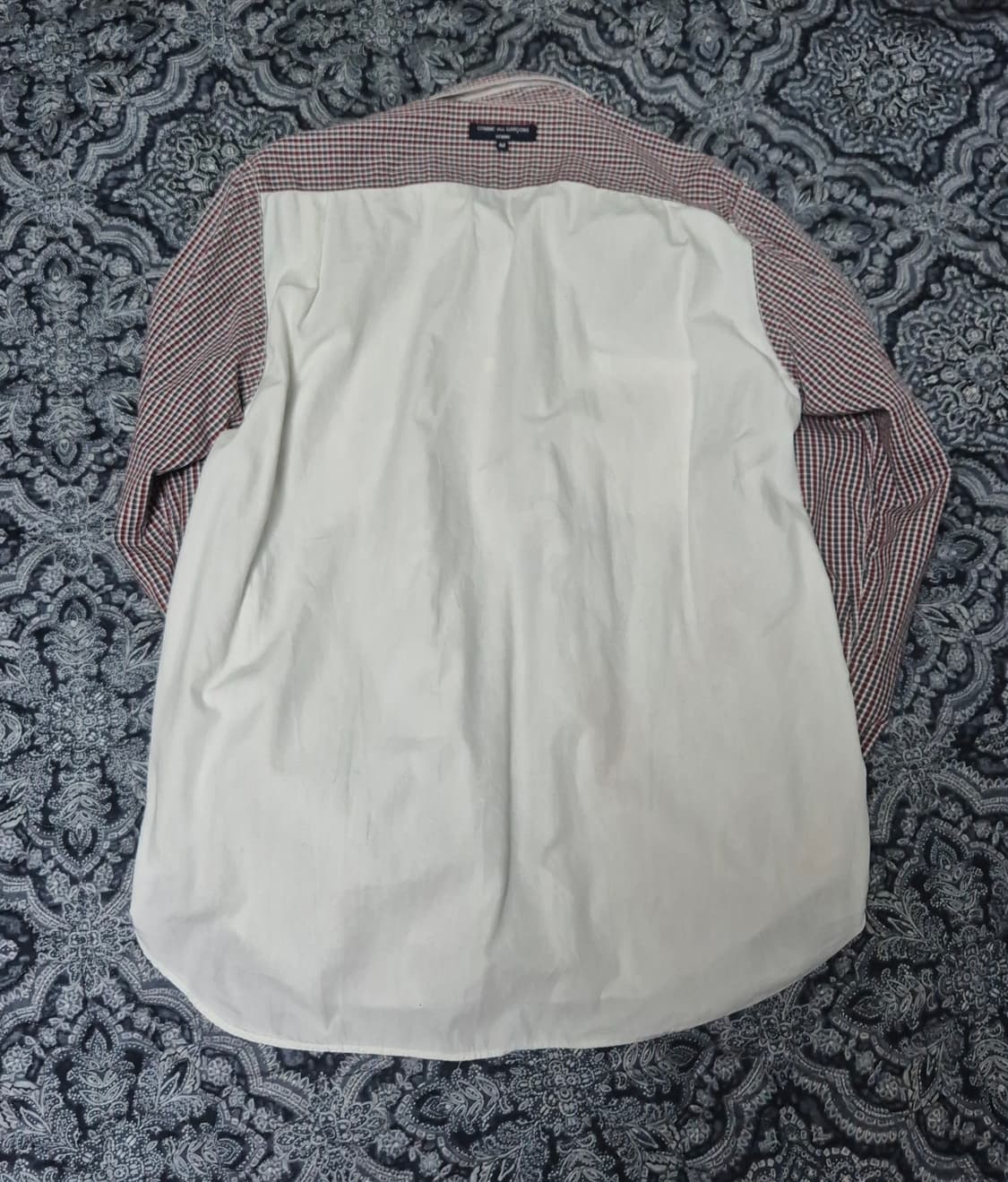 Comme des Garcons Homme 리버시블 체크 셔츠m 상품이미지4