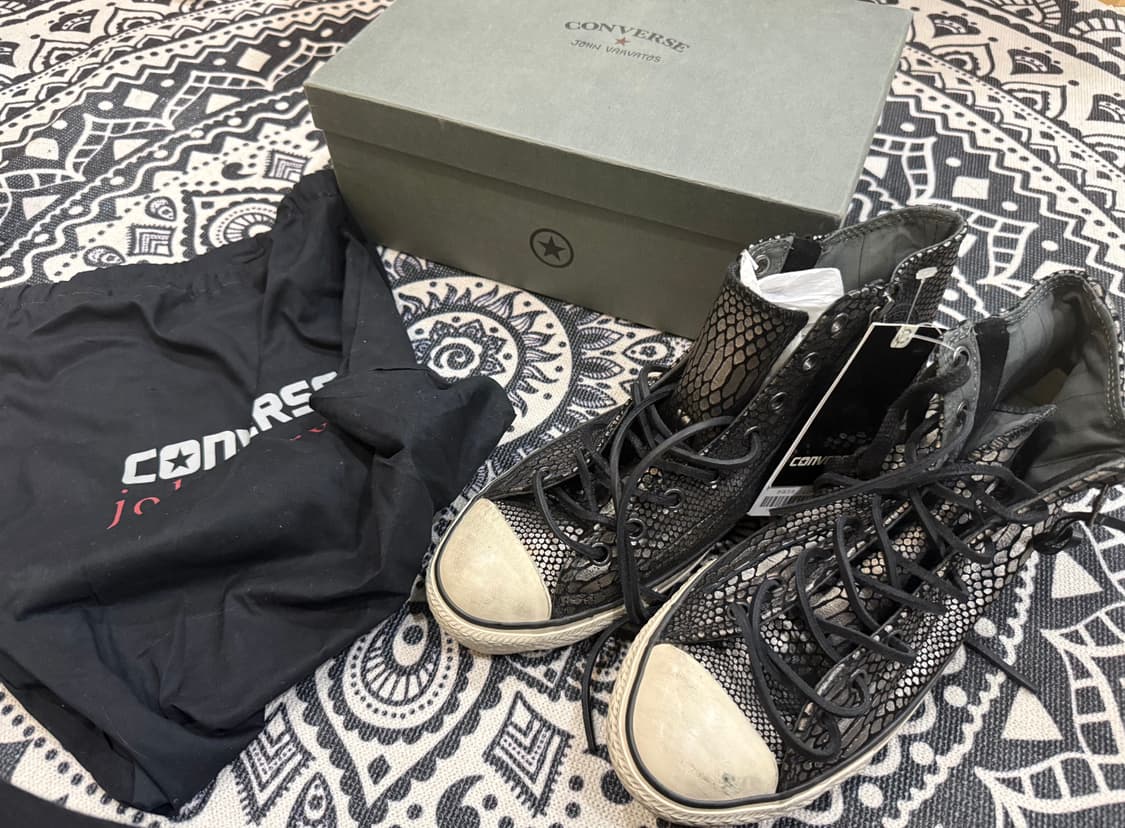 John Varvatos x Converse snake high zip 상품이미지6