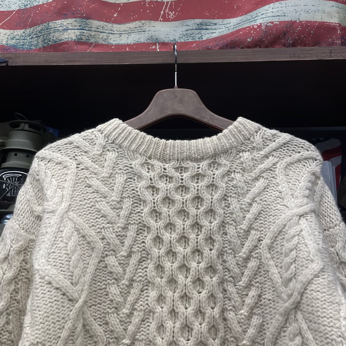 맥그리거 울 피셔맨 케이블 아란 니트 스웨터 상품이미지3