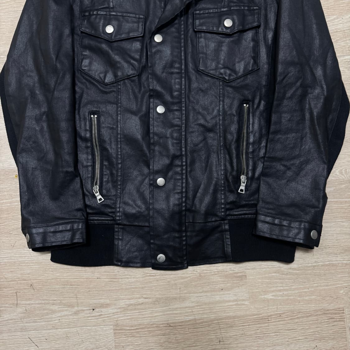 싱글라이더 레더 자켓 상품이미지3