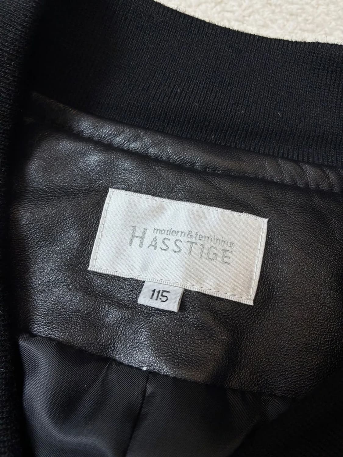 헤스티지 00's MA-1 양가죽 블루종 자켓 PN7989 상품이미지6