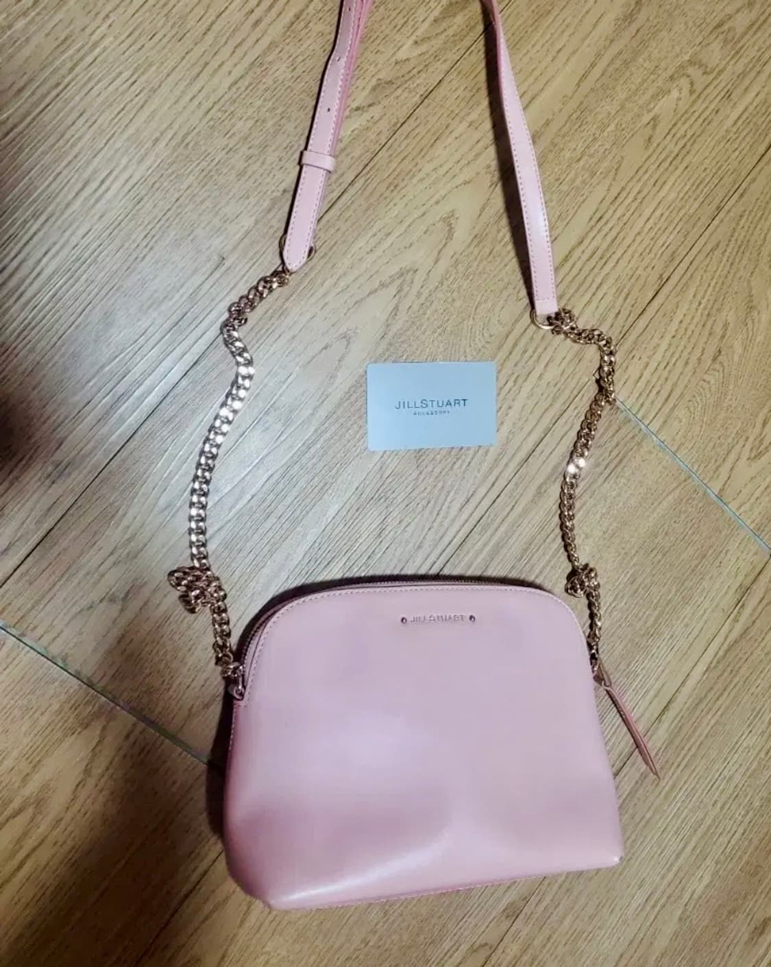 질스튜어트 핑크 크로스백 새상품 갸루 양지뢰 모리걸 상품이미지1