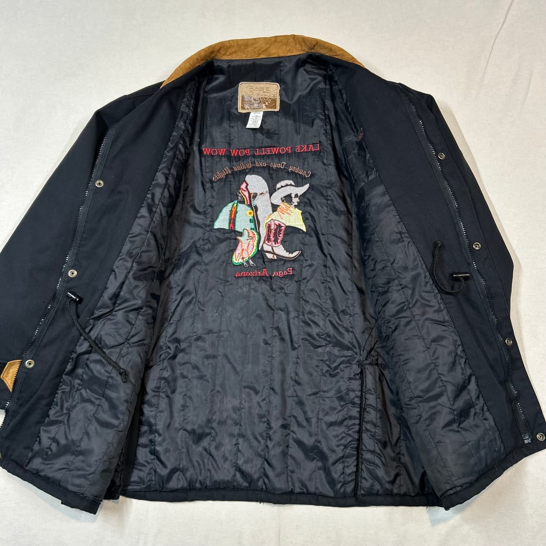 XL) Cripple Creek 웨스턴 백자수 캔버스 워크 자켓 상품이미지5